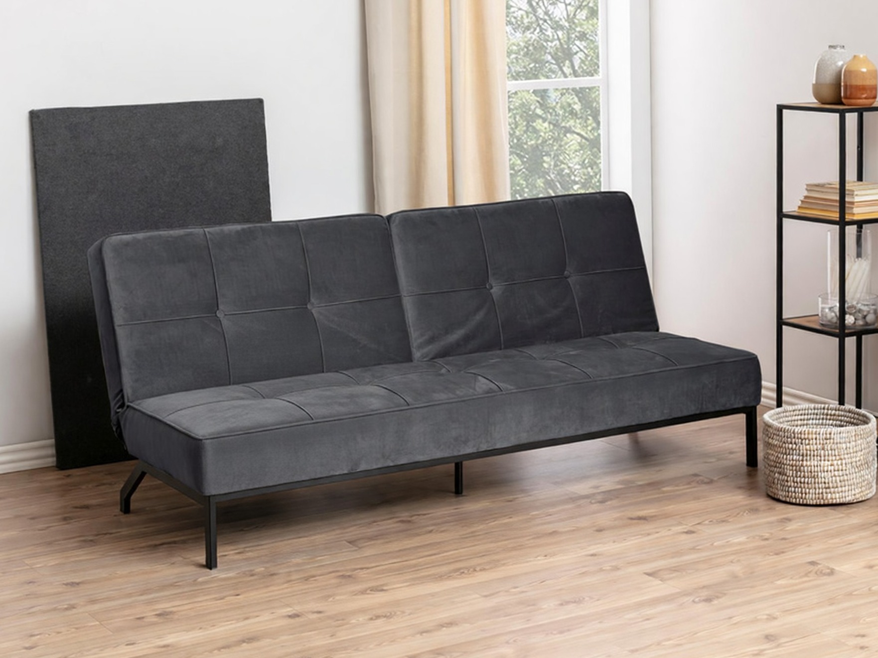 Raztegljiv kavč Norsica 243 (Siva)