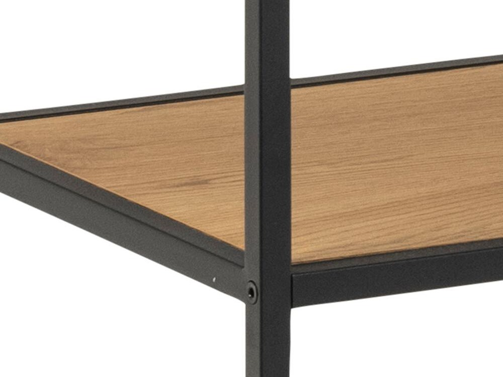 Regal Norsica Sevferi 153 (Črna + Divji hrast)