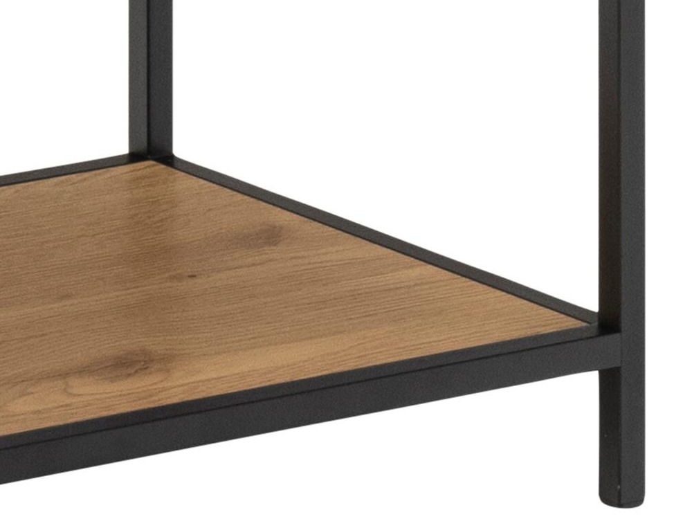 Regal Norsica Sevferi 153 (Črna + Divji hrast)