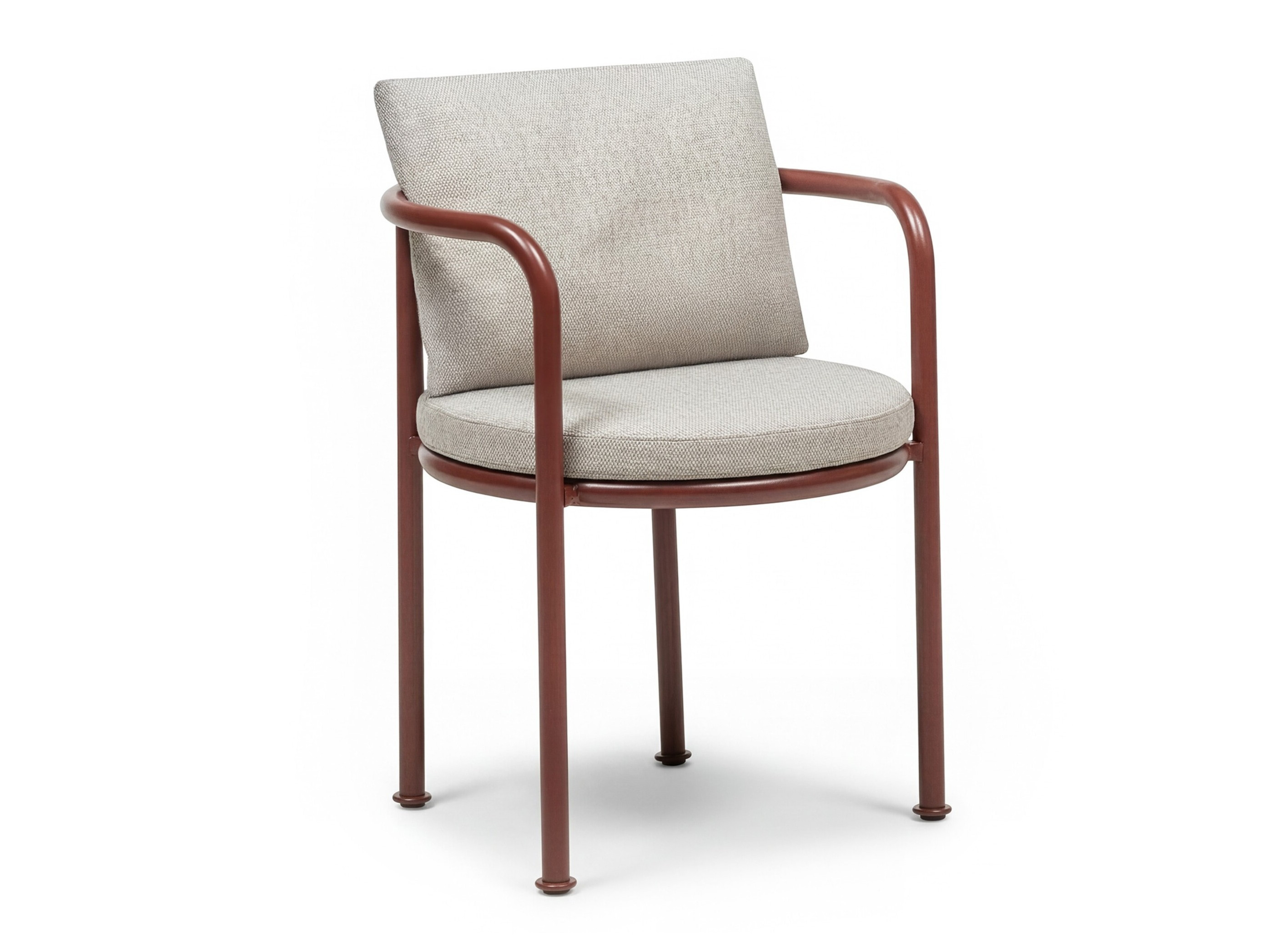 Vrtni stol Burleson 656 (Bordeaux + Svetla Bež)