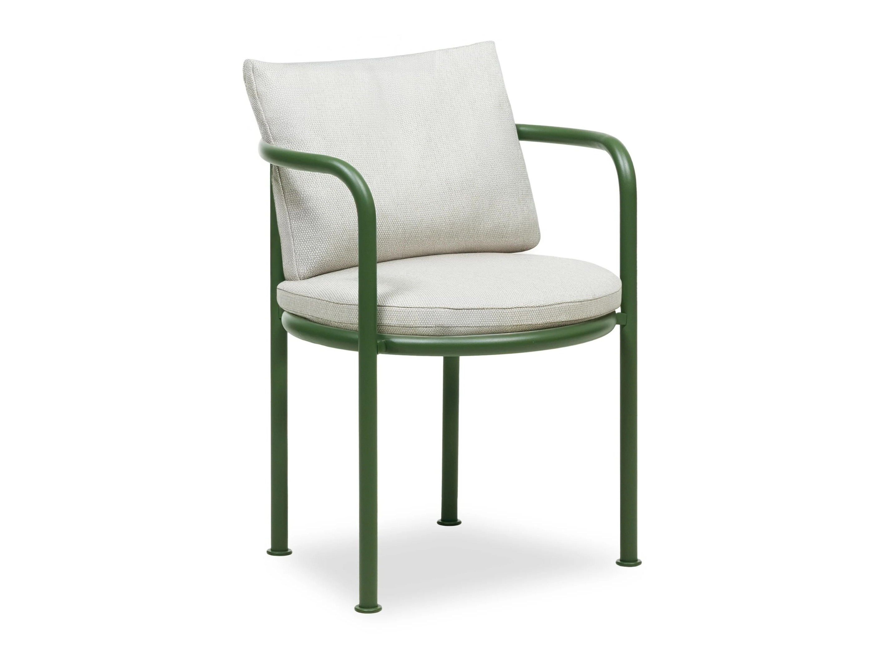 Vrtni stol Burleson 656 (Zelena + Svetla Bež)