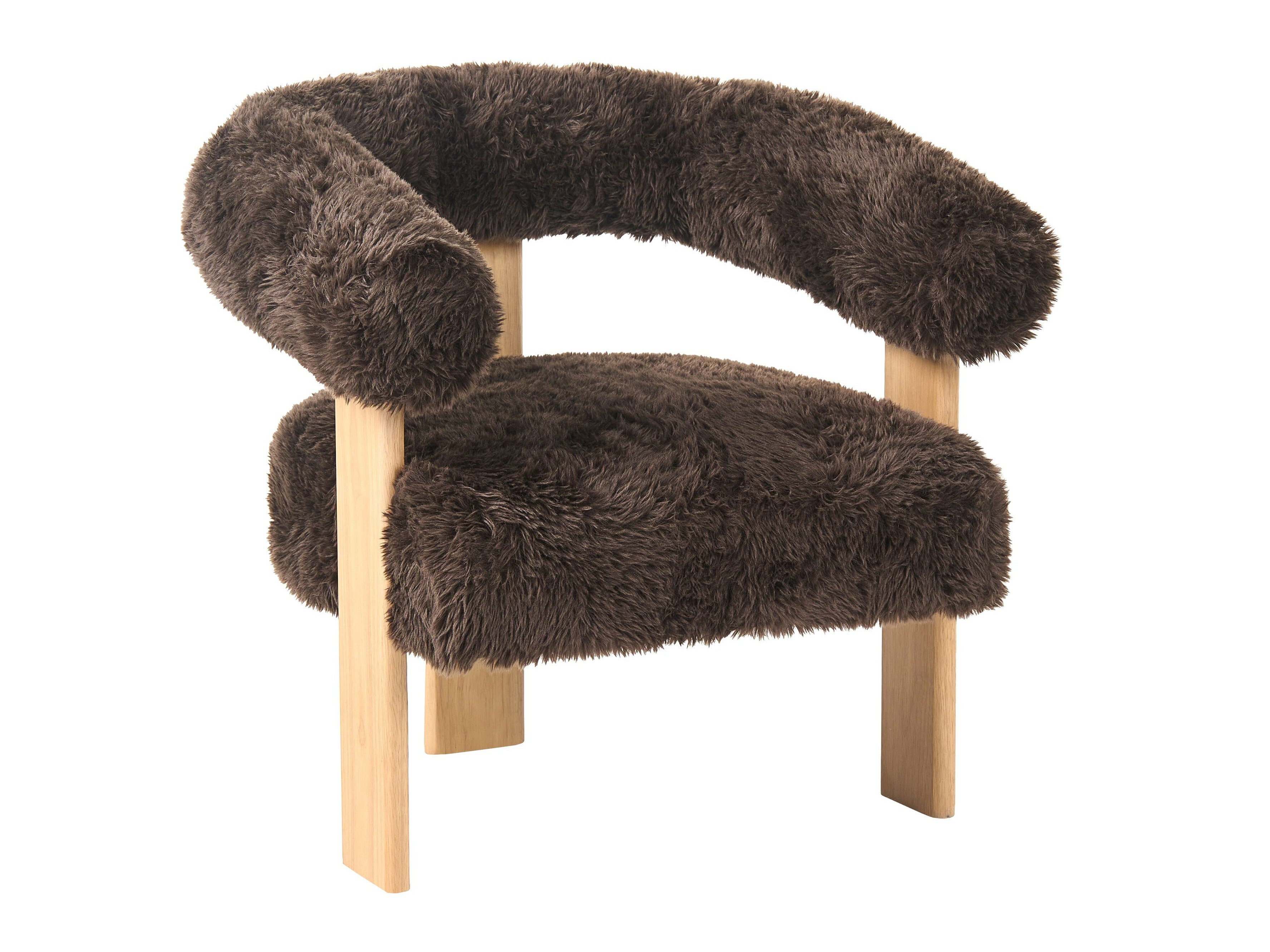 Fotelj Berwyn 3264 (Temno rjava + Svetlo rjava)