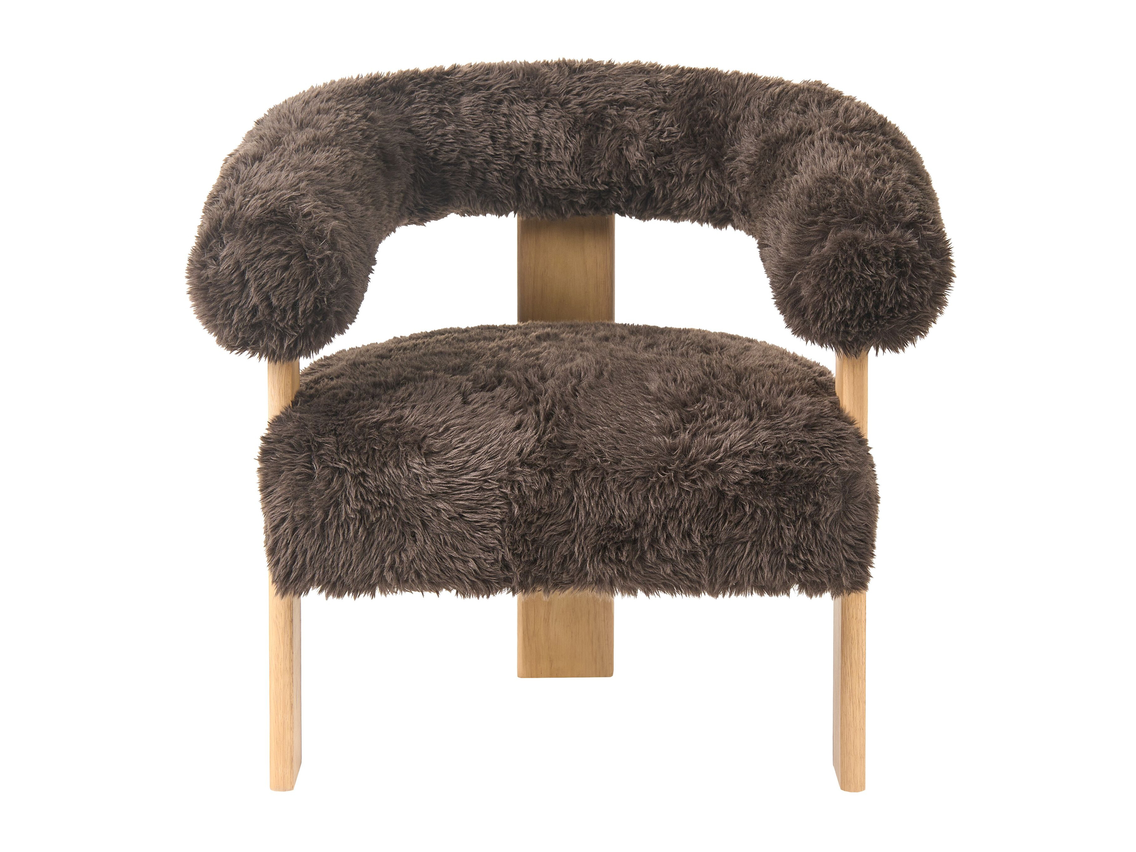 Fotelj Berwyn 3264 (Temno rjava + Svetlo rjava)