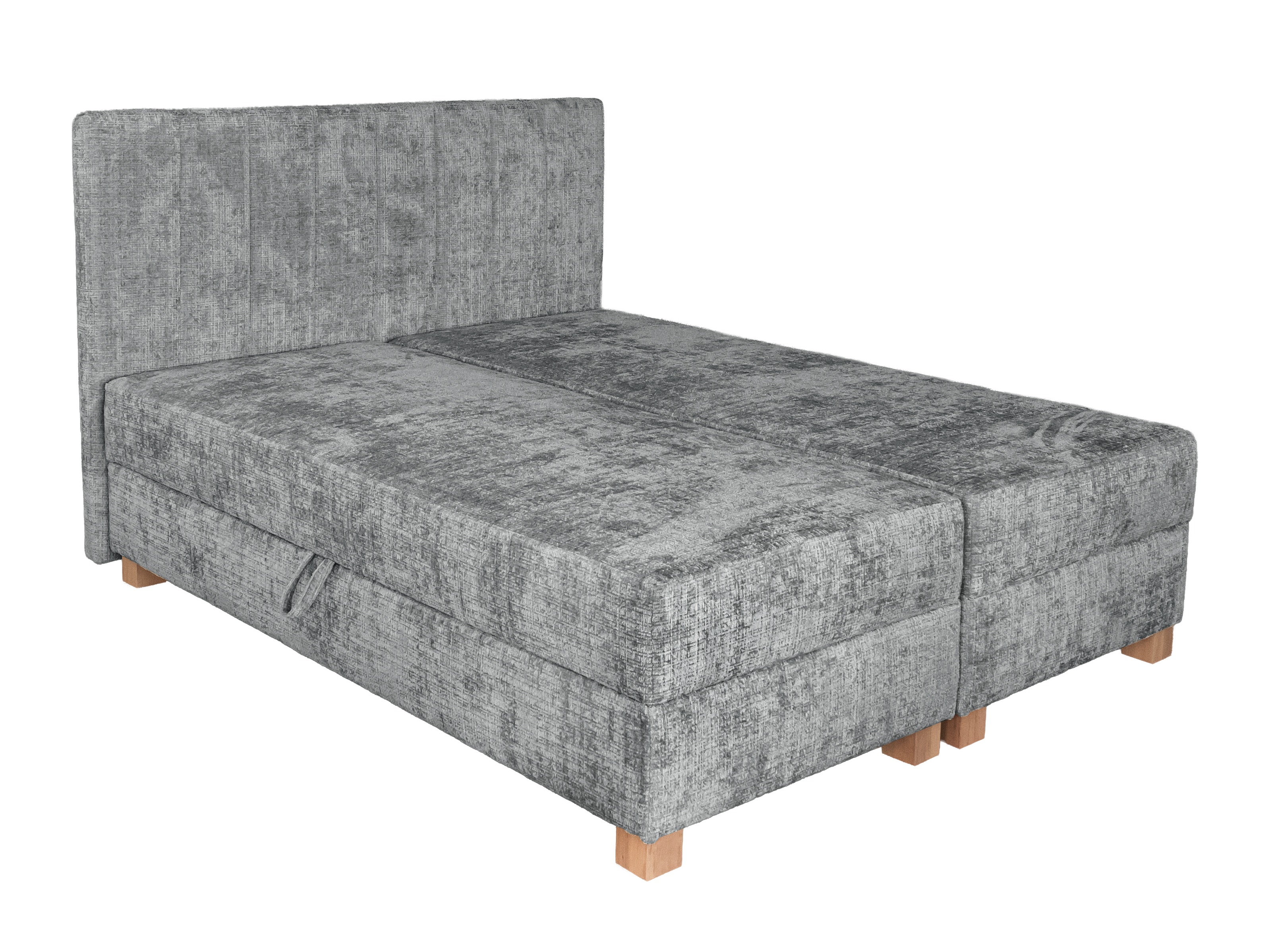 Boxspring postelja Houston 2119 (Siva)