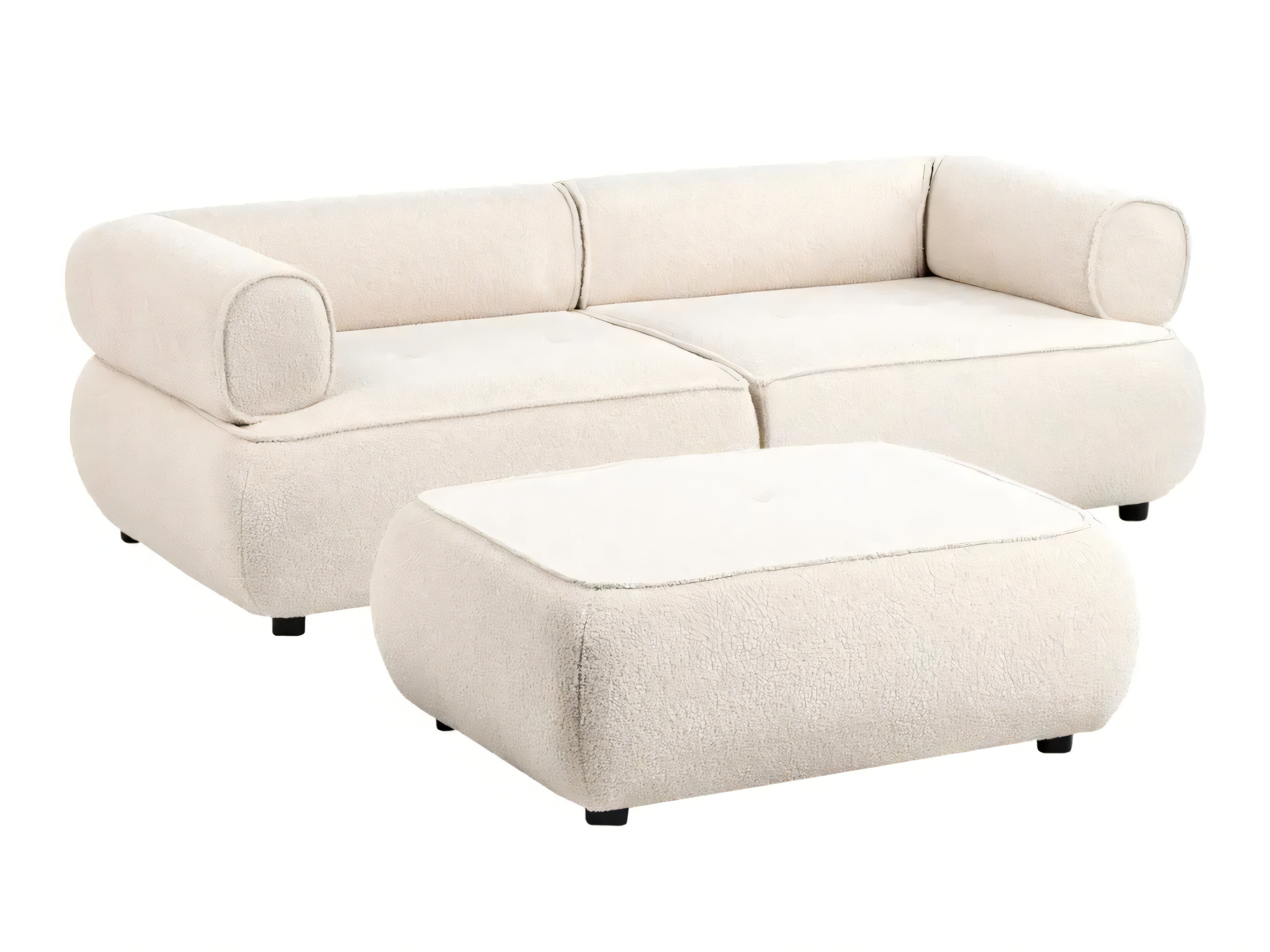 Komplet oblazinjenega pohištva Berwyn 3266 (Bela)