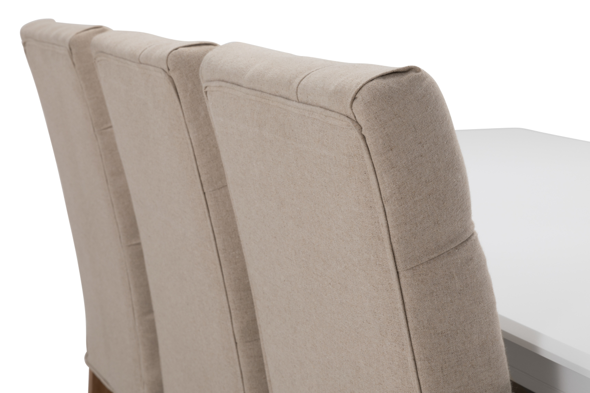 Jedilniški komplet Scandinavian Choice 647 (Beige + Rjava)