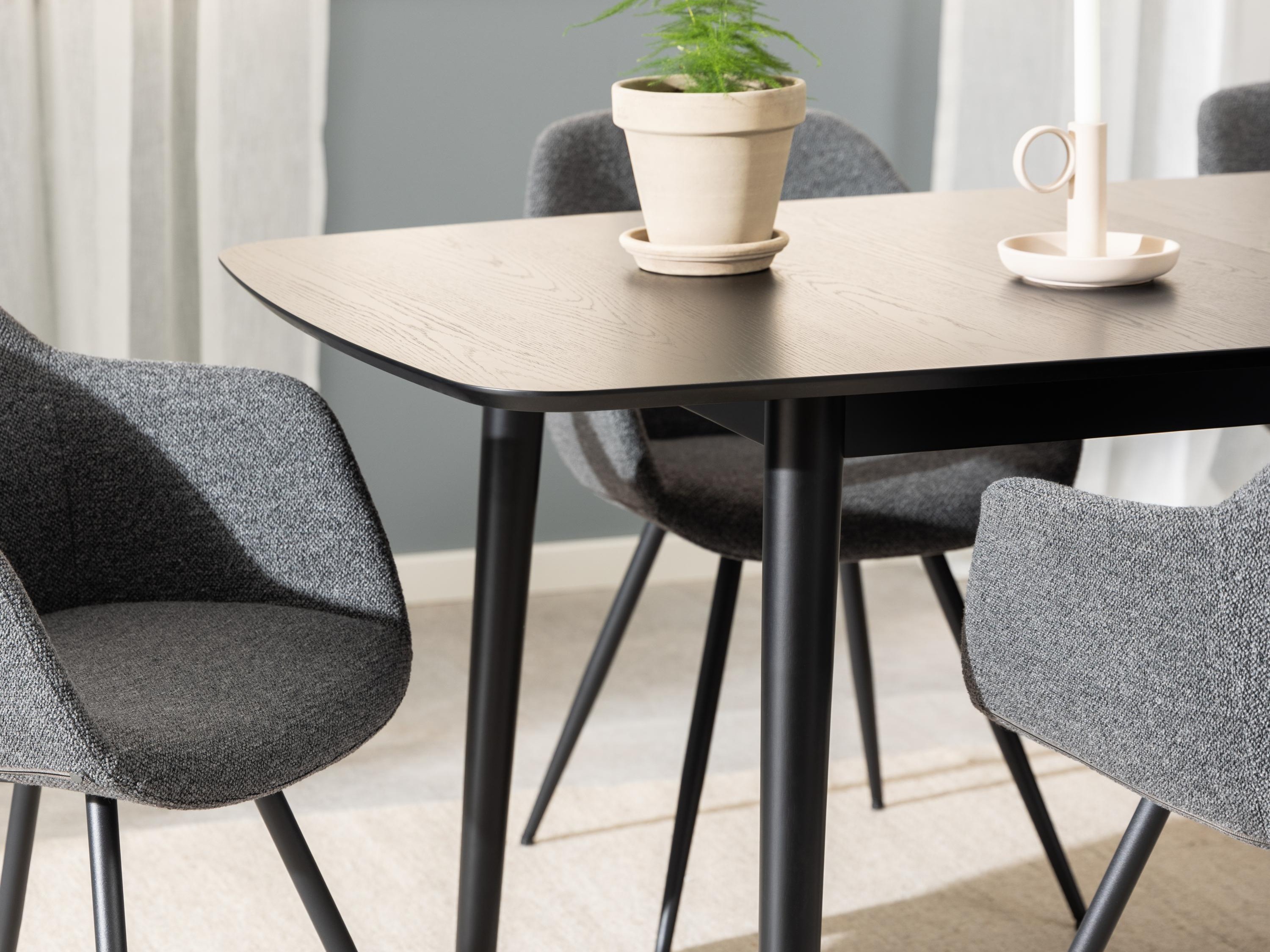 Miza Norsica 610 (Črna)