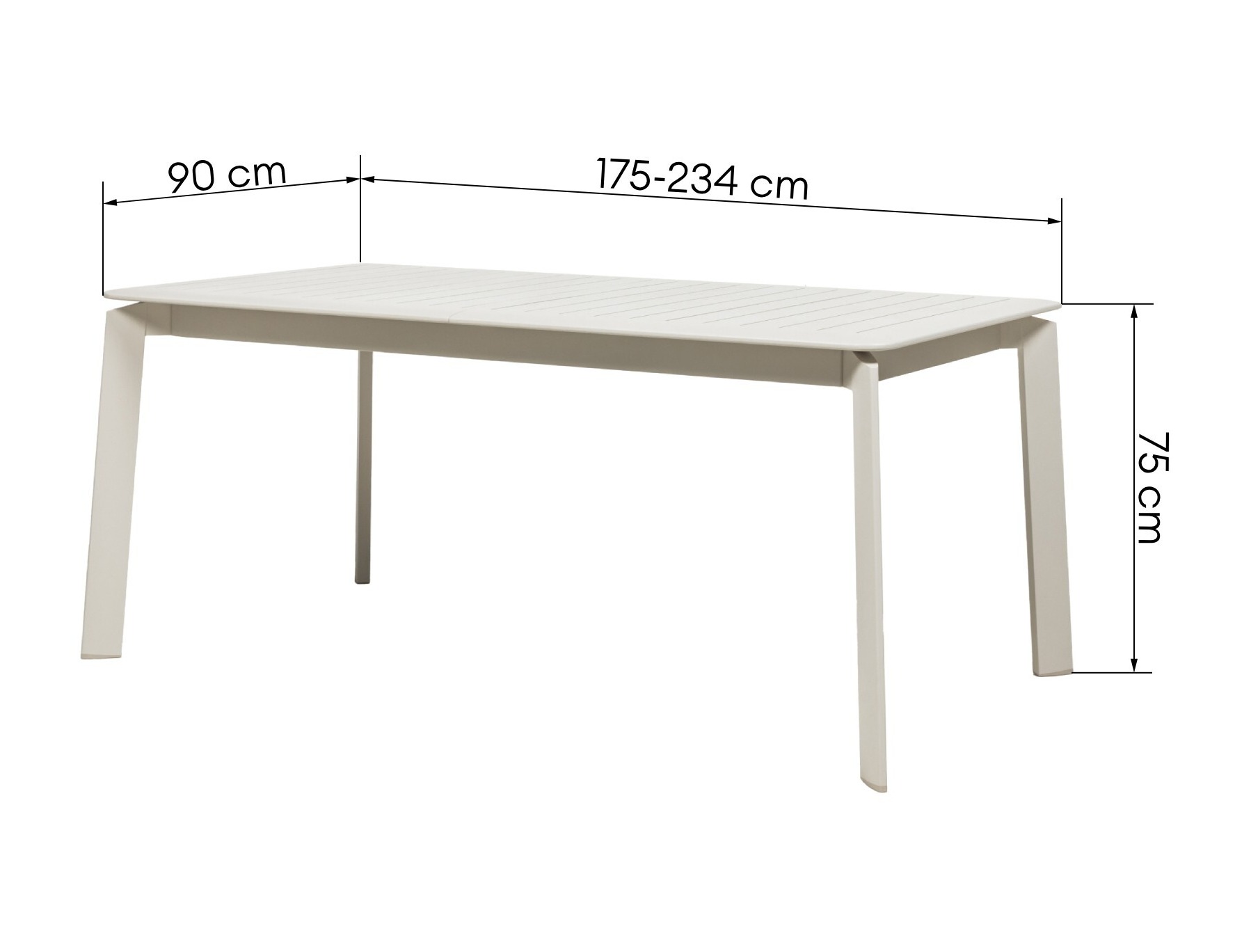Vrtna miza Burleson 675
