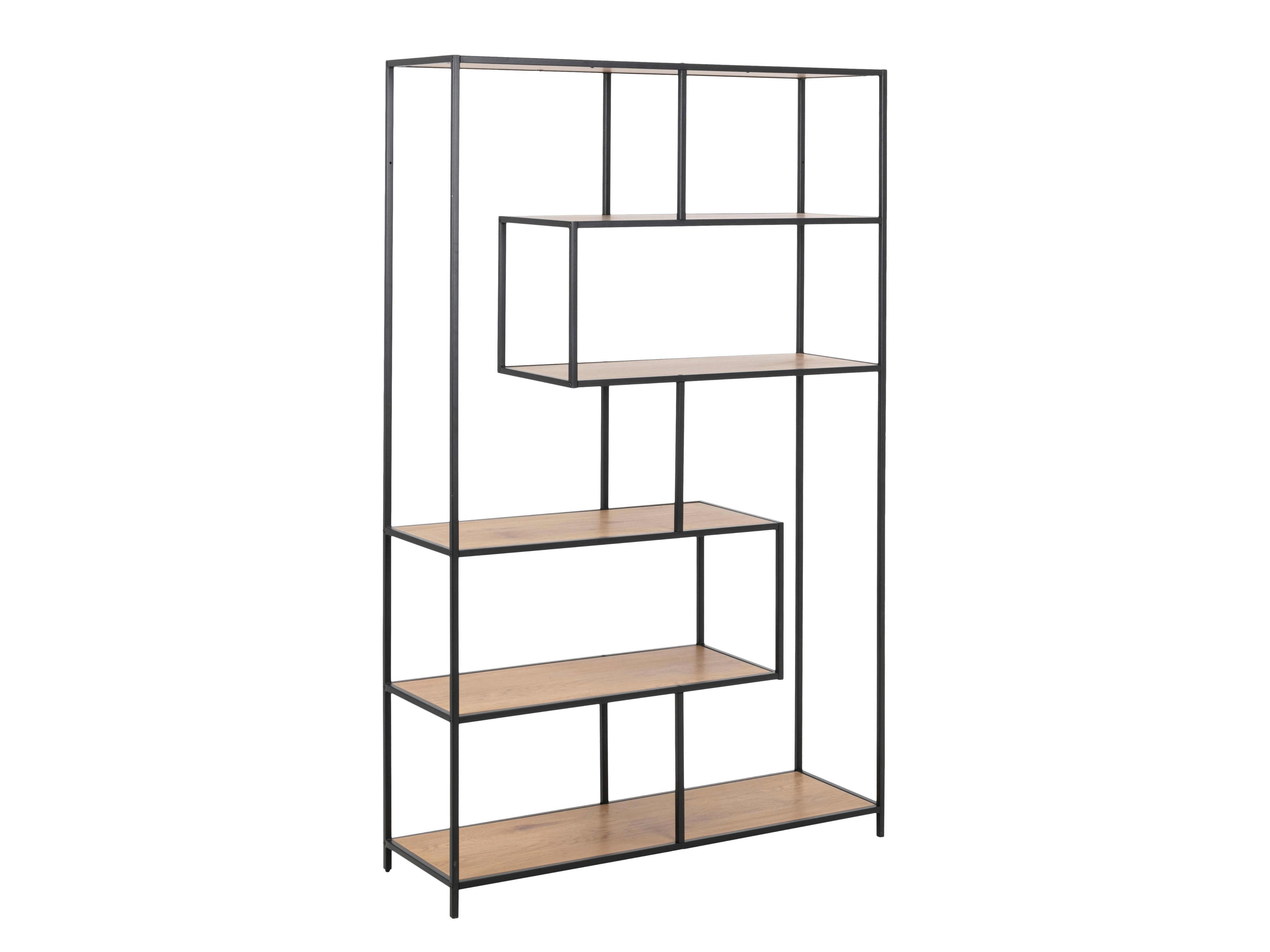 Regal Norsica Sevferi 134 (Divji hrast + Črna)