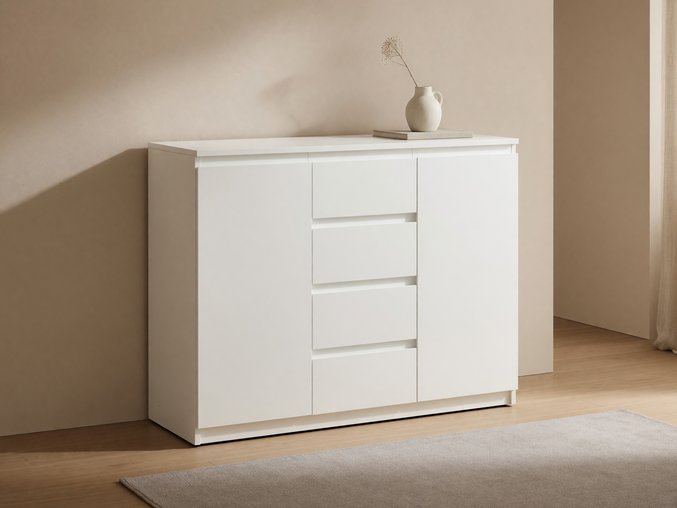 Komoda Cirdelu 105 (Bela)