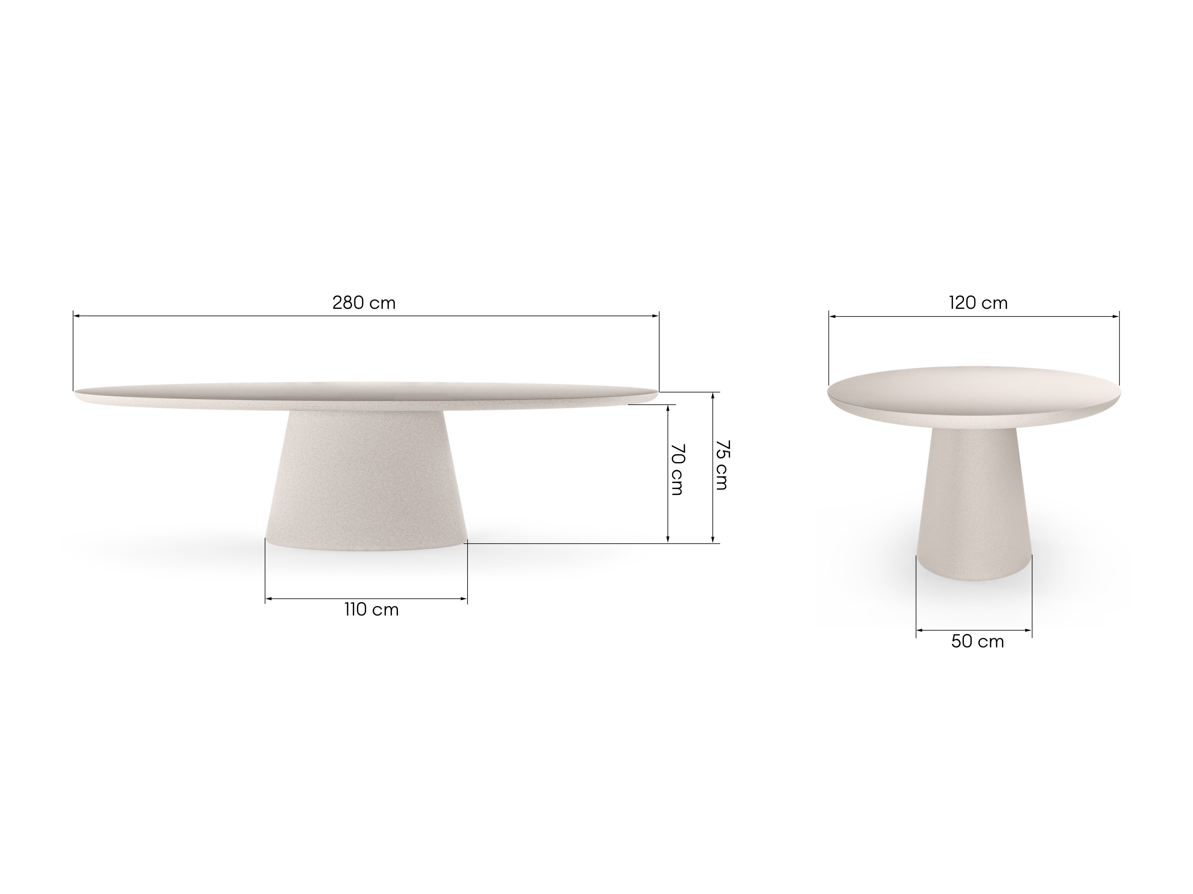 Vrtna miza Burleson 677