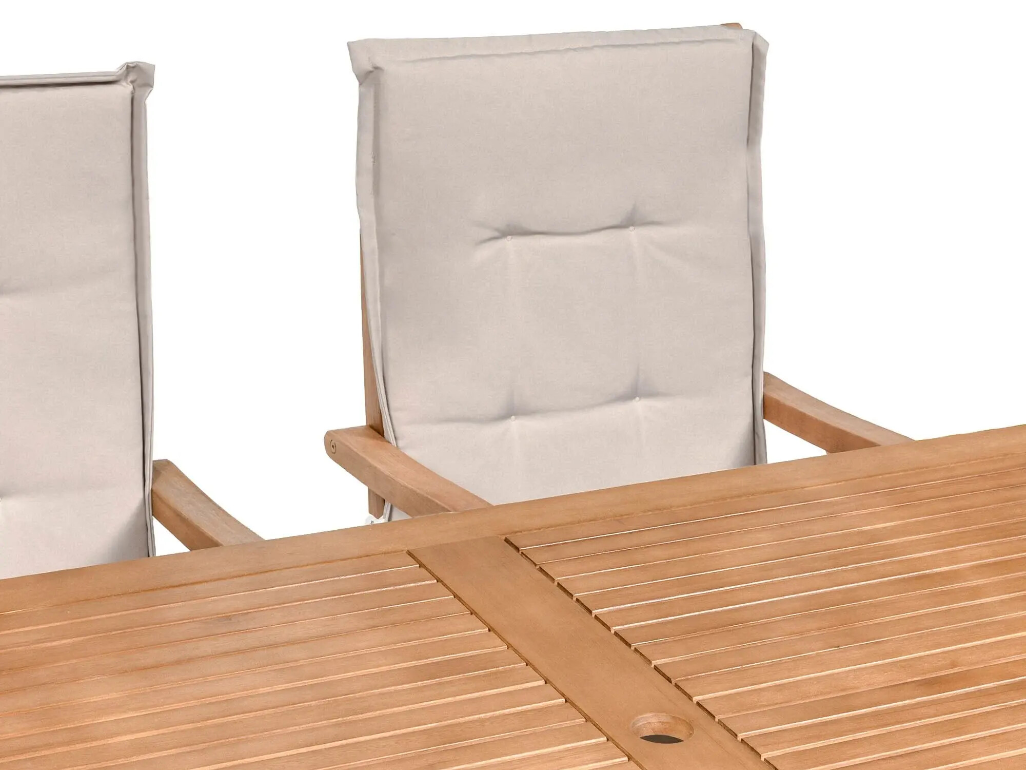 Komplet mize in stolov Burleson 684 (Svetlo siva)