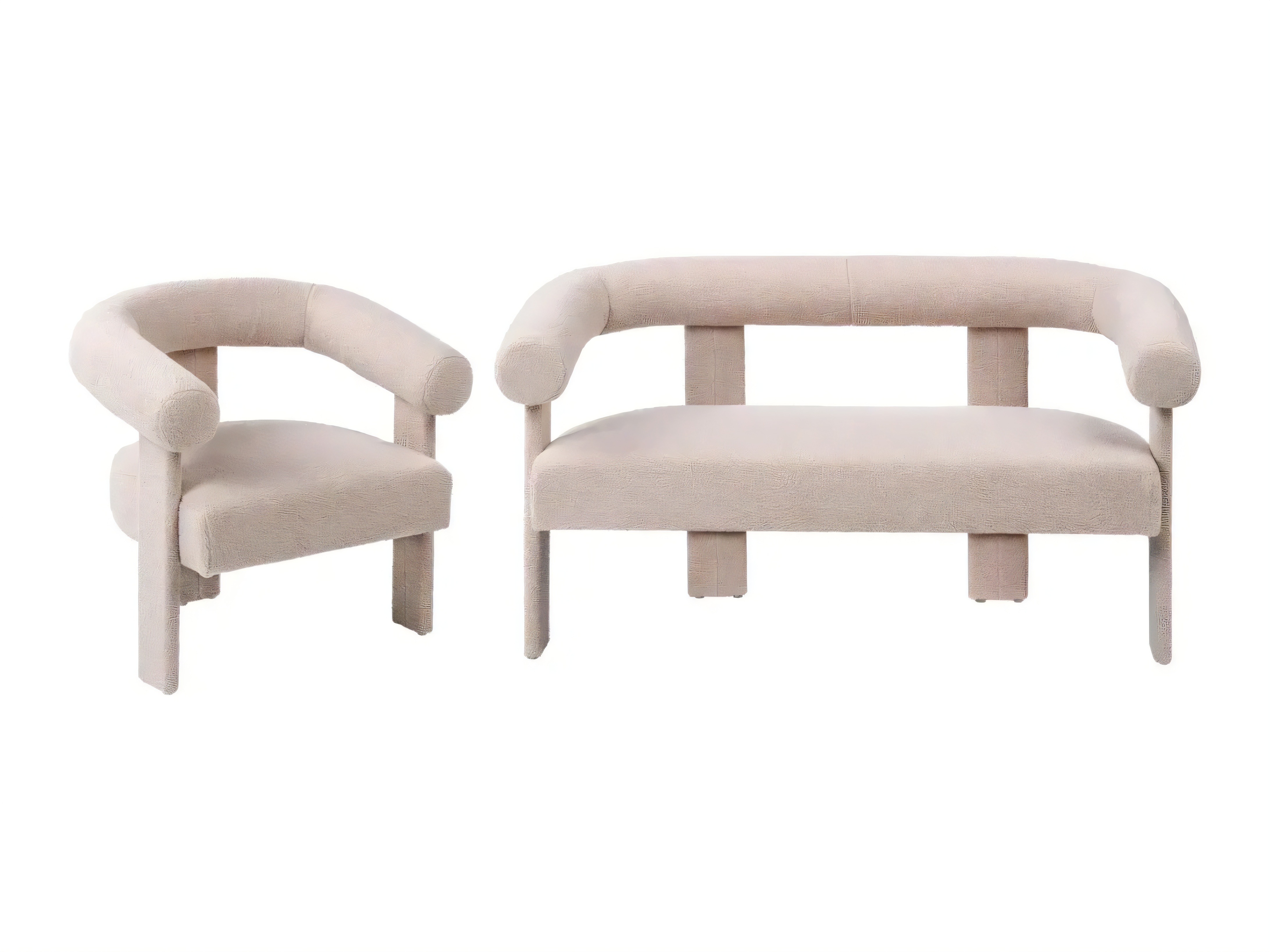 Komplet oblazinjenega pohištva Berwyn 2710 (Krema)