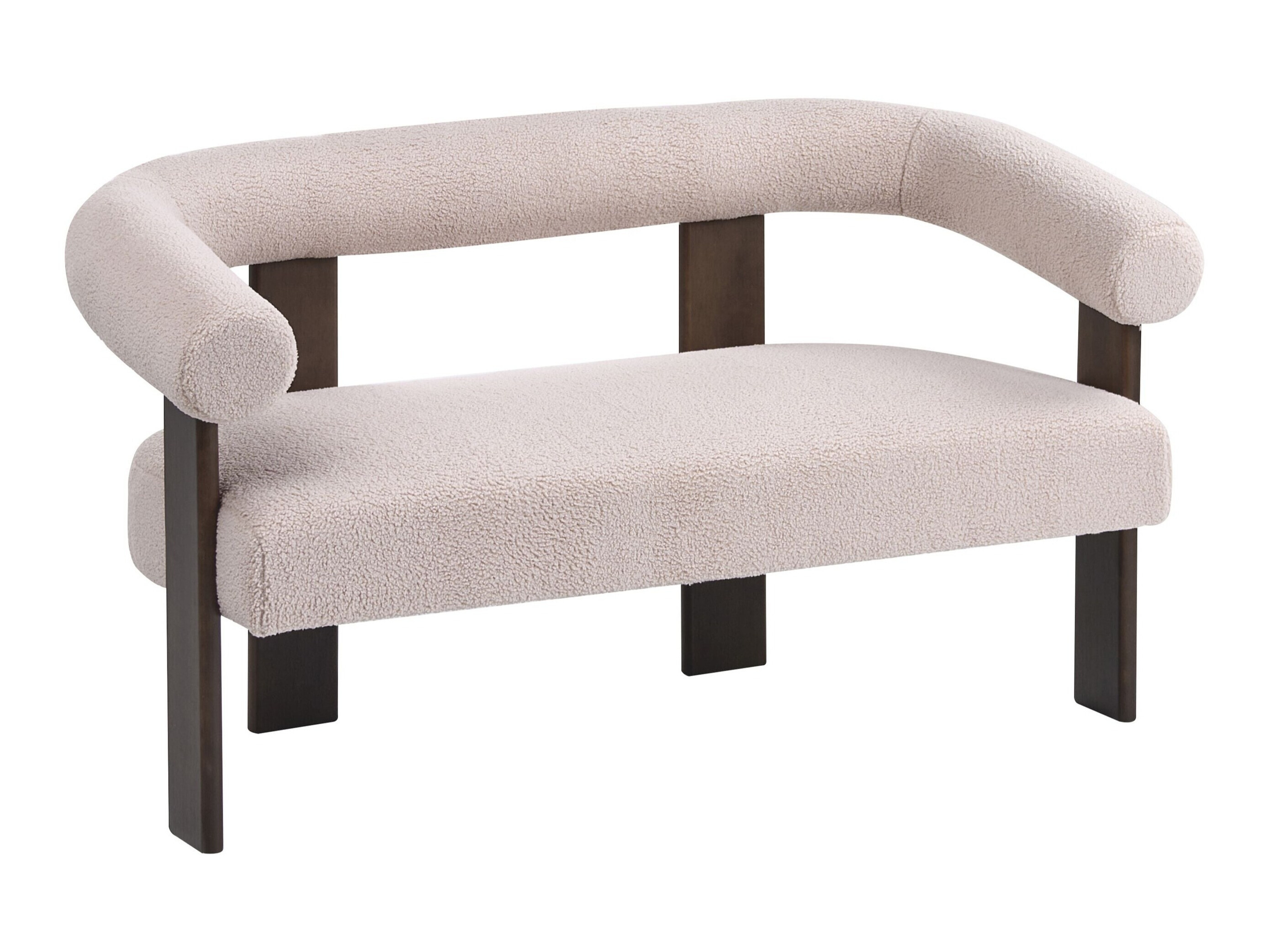 Klop z oblazinjenjem Berwyn 2709 (Bež + Temen les)