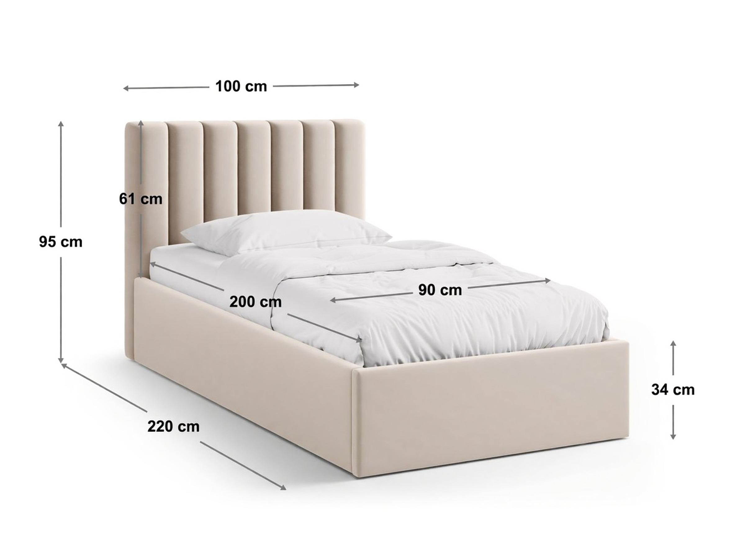 Postelja Beckley 347 (Moly 38)