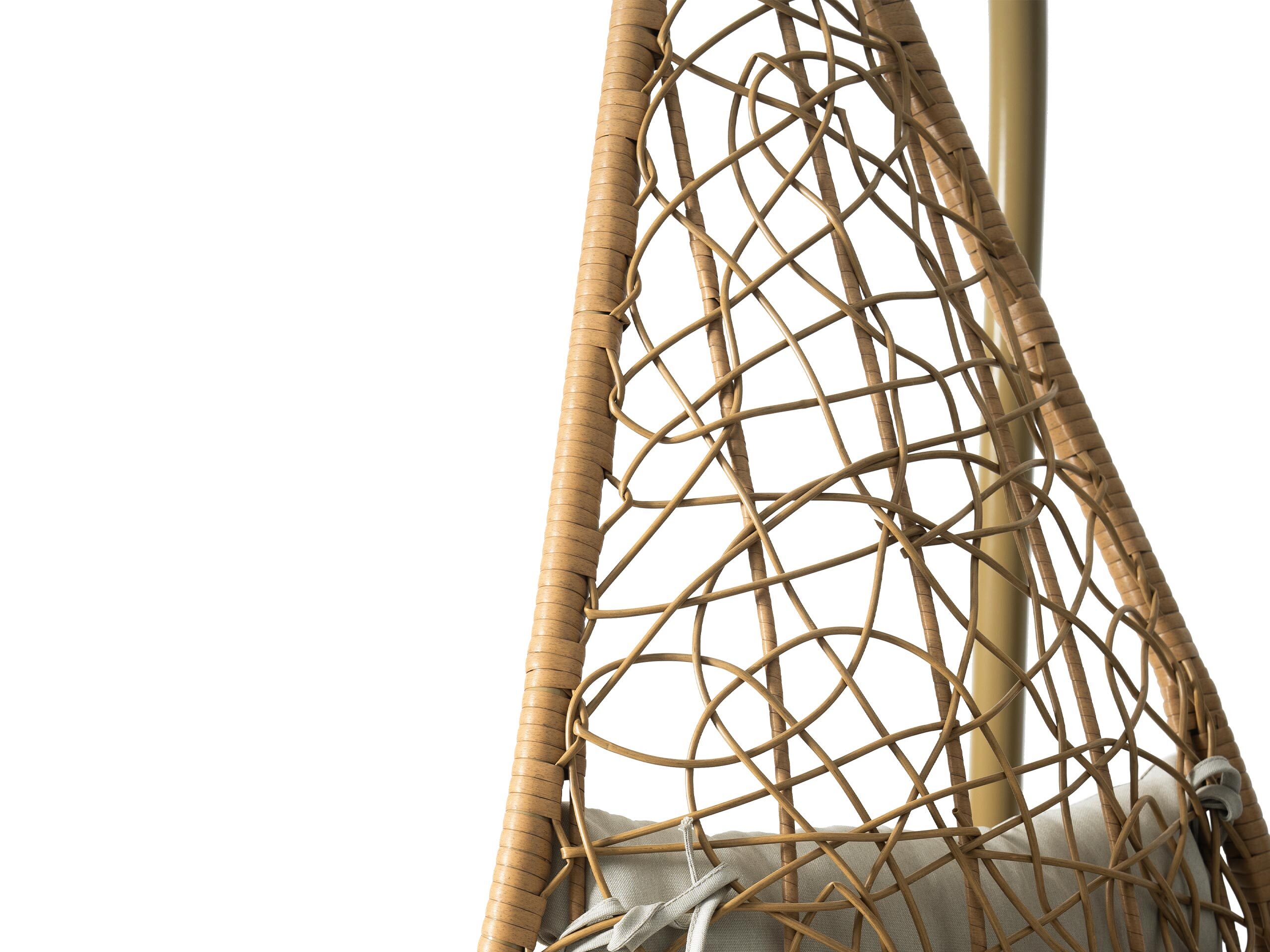 Viseči stol Comfivo Figae (Siva)