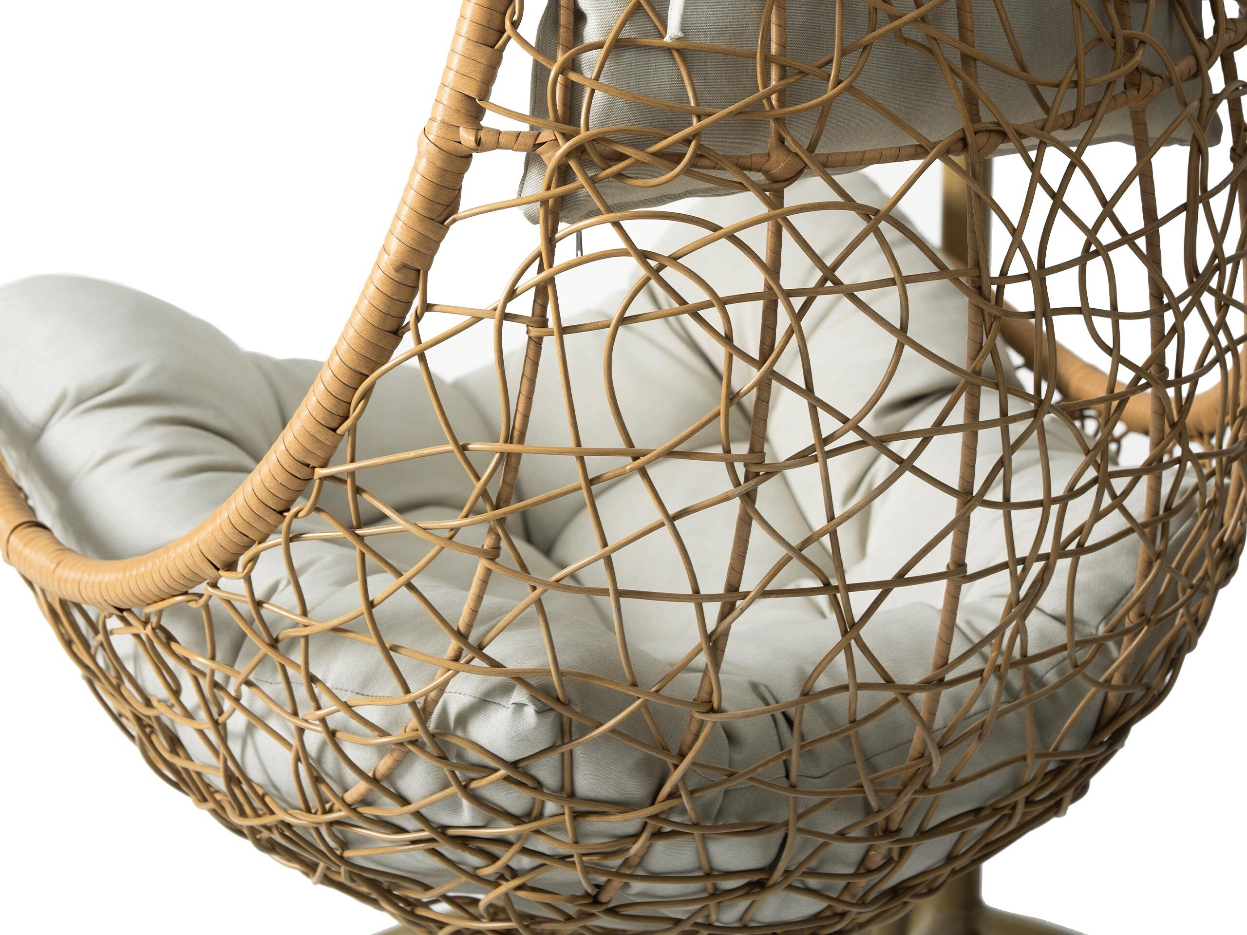 Viseči stol Comfivo Figae (Siva)