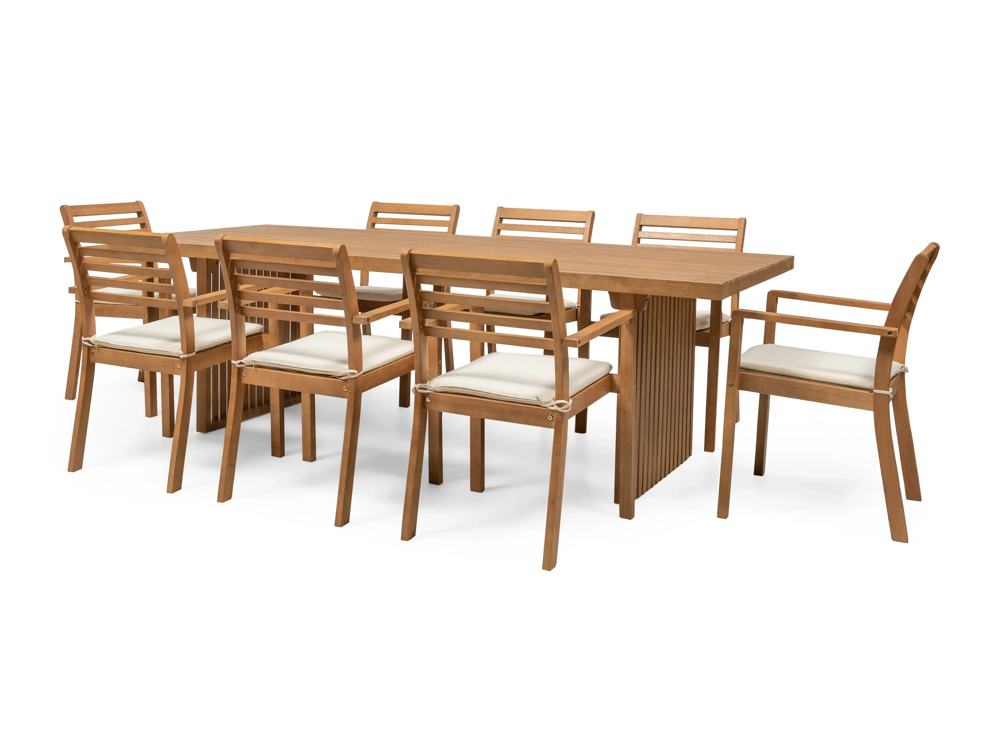 Komplet mize in stolov Burleson 689 (Bež)