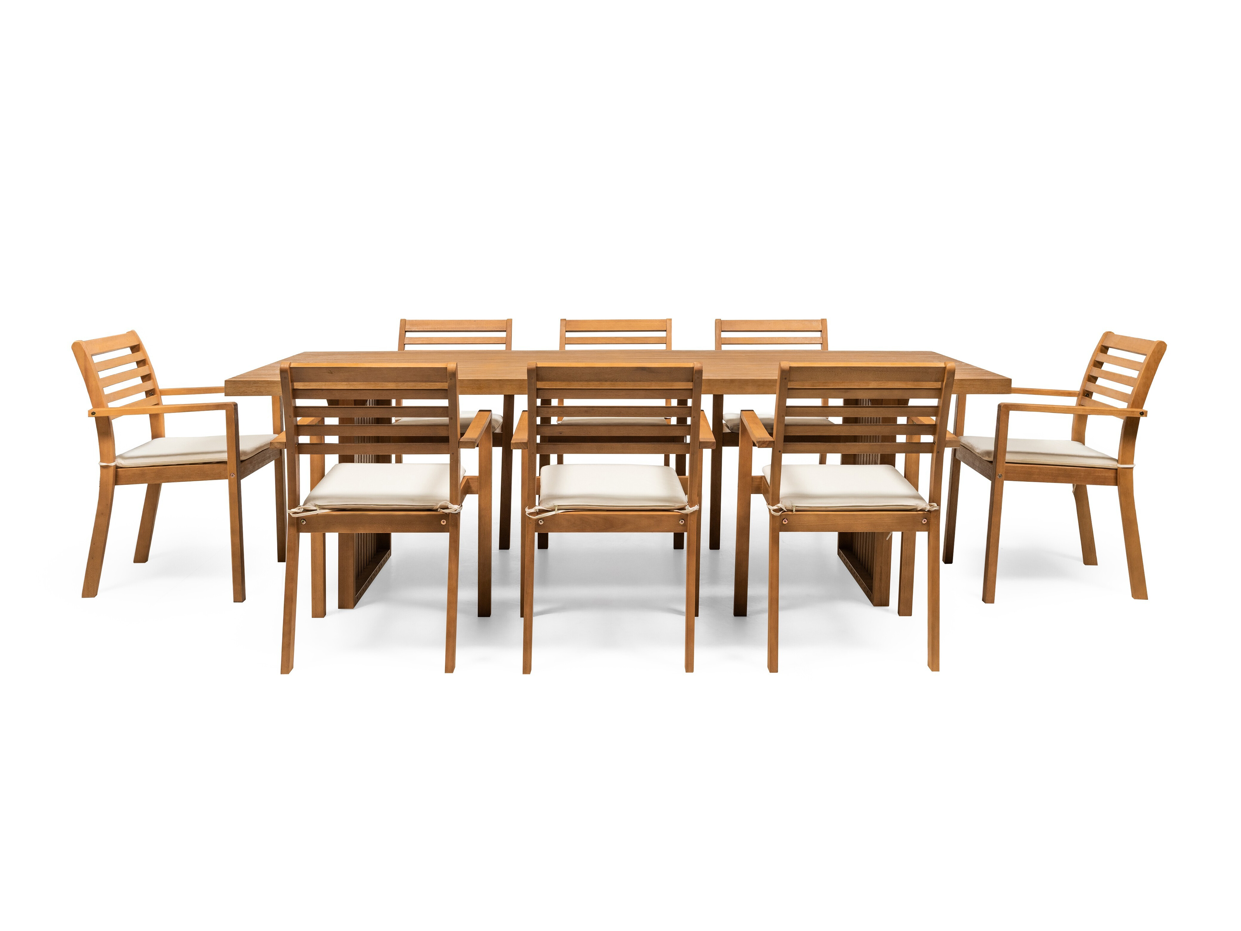 Komplet mize in stolov Burleson 689 (Bež)