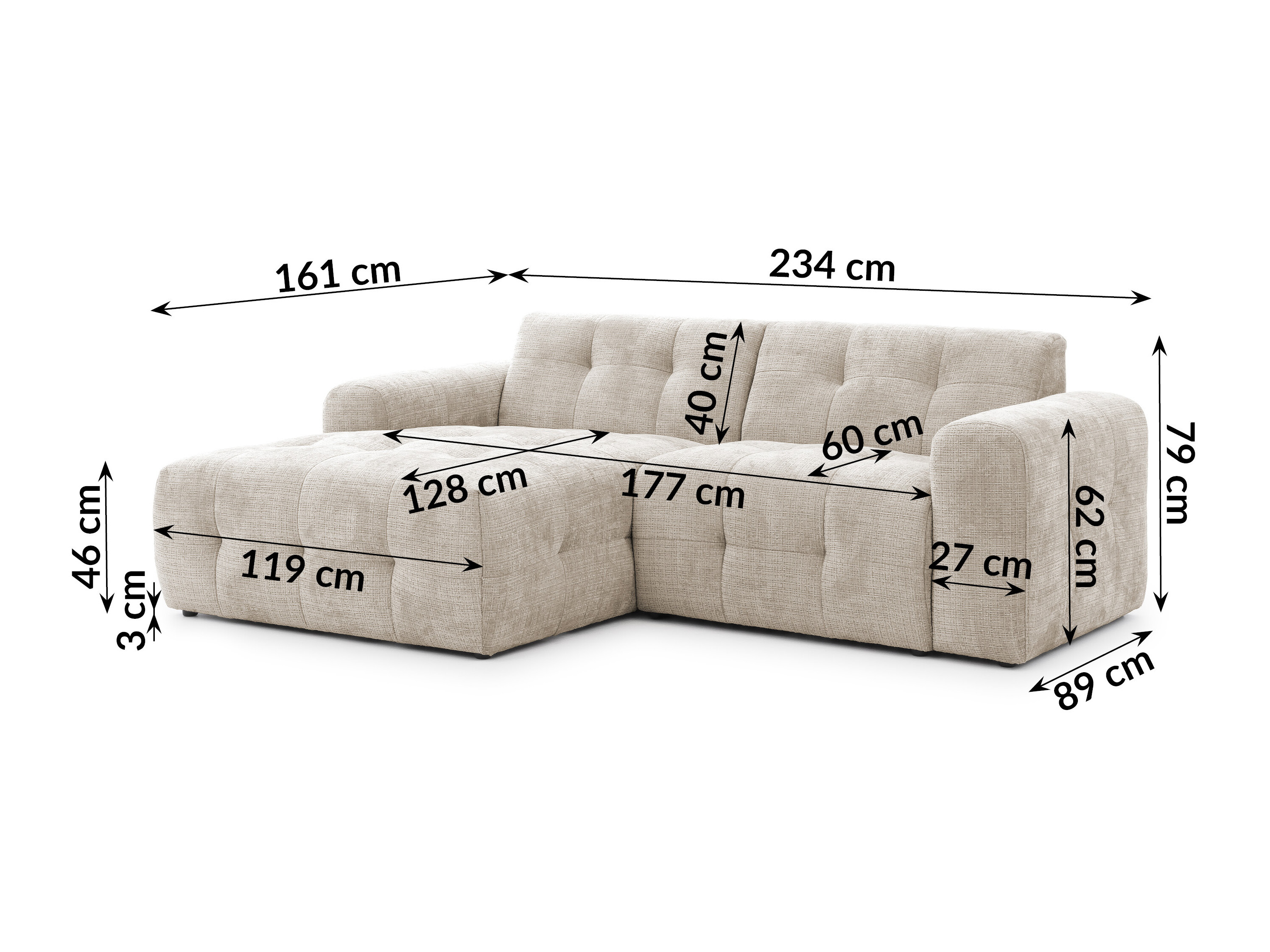 Kotna garnitura Rocklin 179 (Cremona 14)