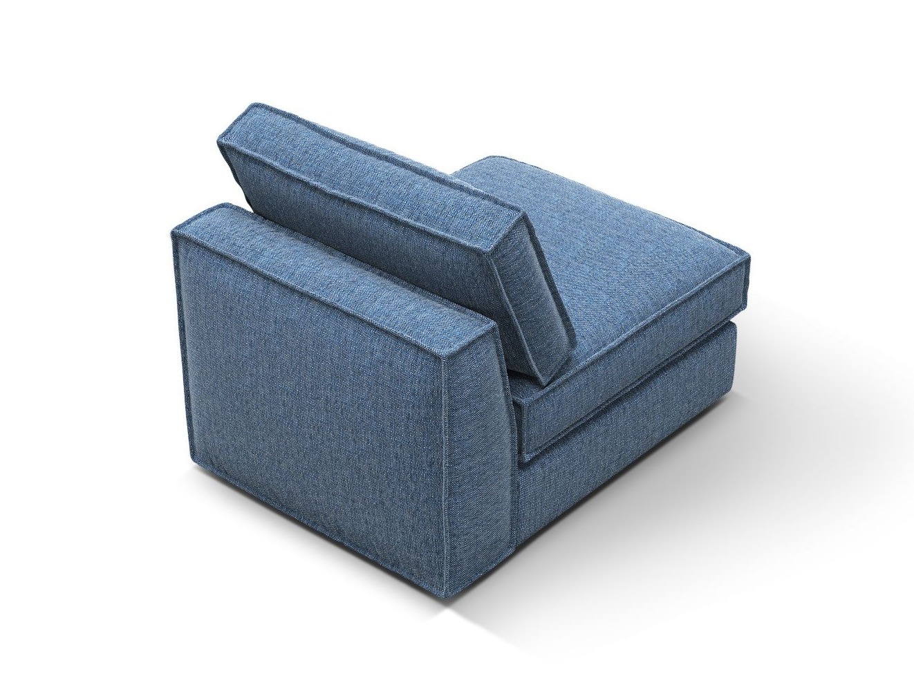 Modularni fotelj Dalodei 100 (Babel Blue)