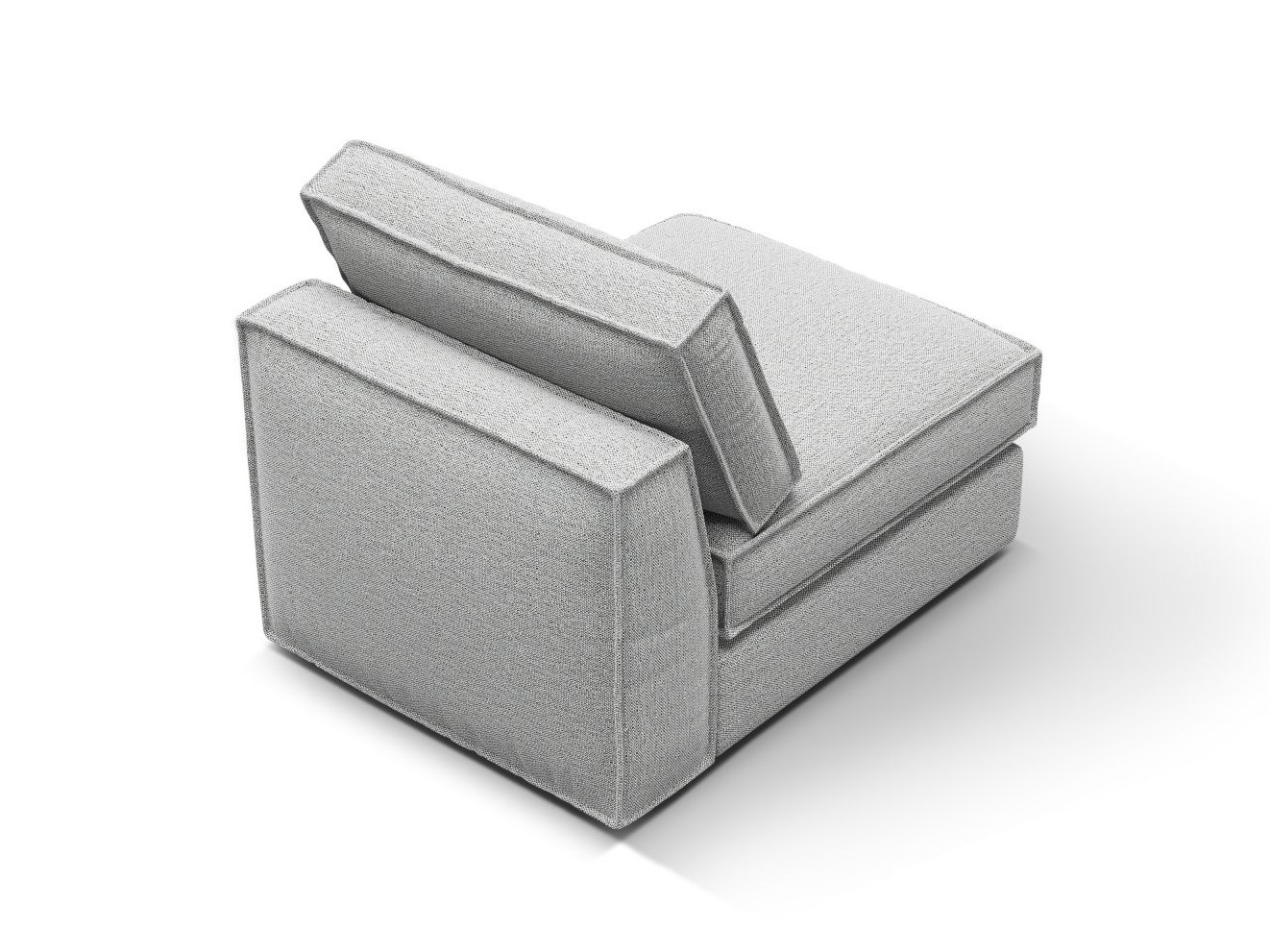 Modularni fotelj Dalodei 100 (Babel Light grey)