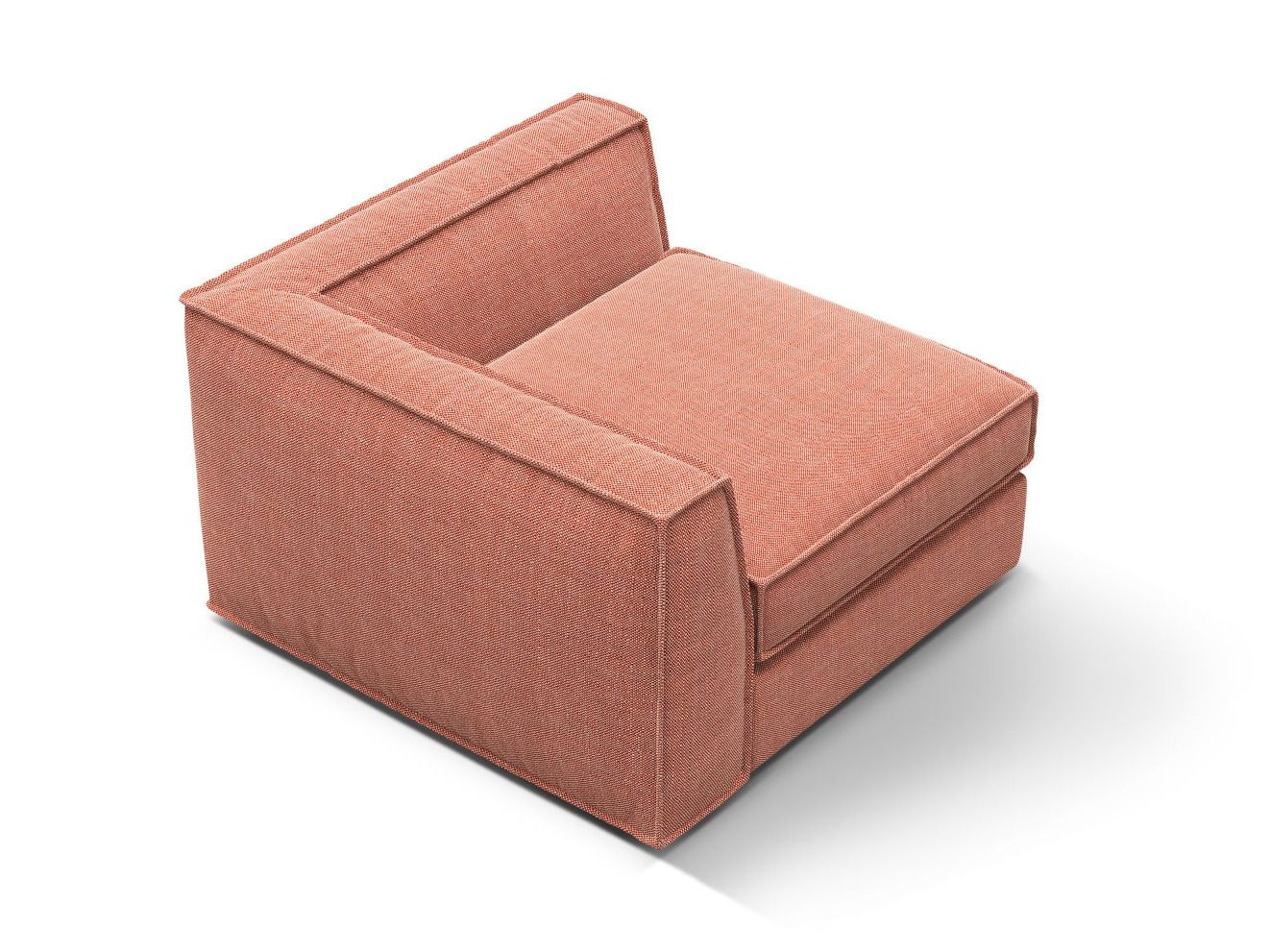 Modularni sedežni element Dalodei 101 (Babel Red)