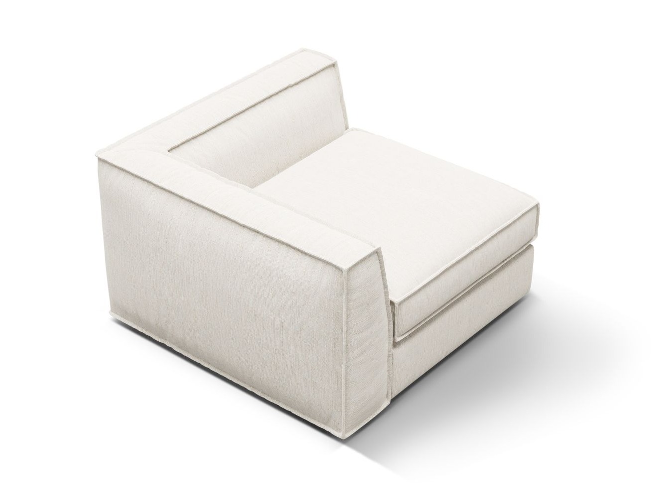Modularni sedežni element Dalodei 101 (Babel White)