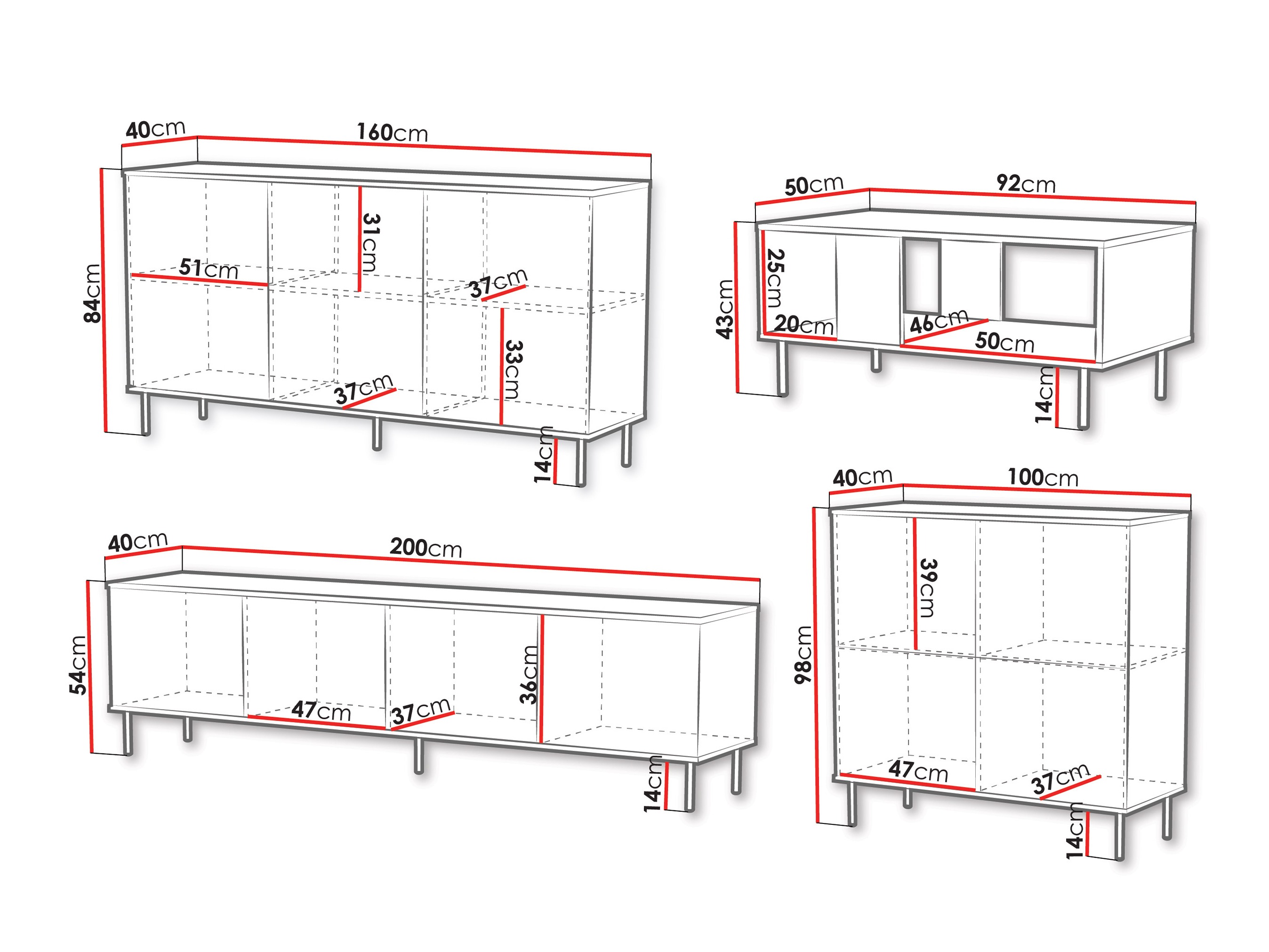 Komplet za dnevno sobo Tempus