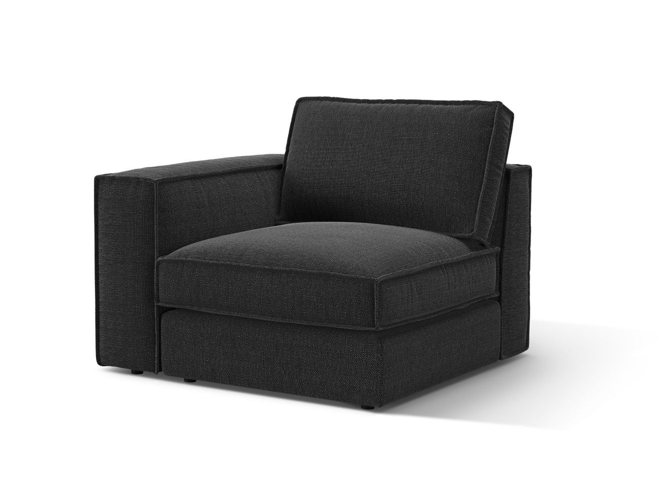 Modularni sedežni element Dalodei 102 (Babel Black)