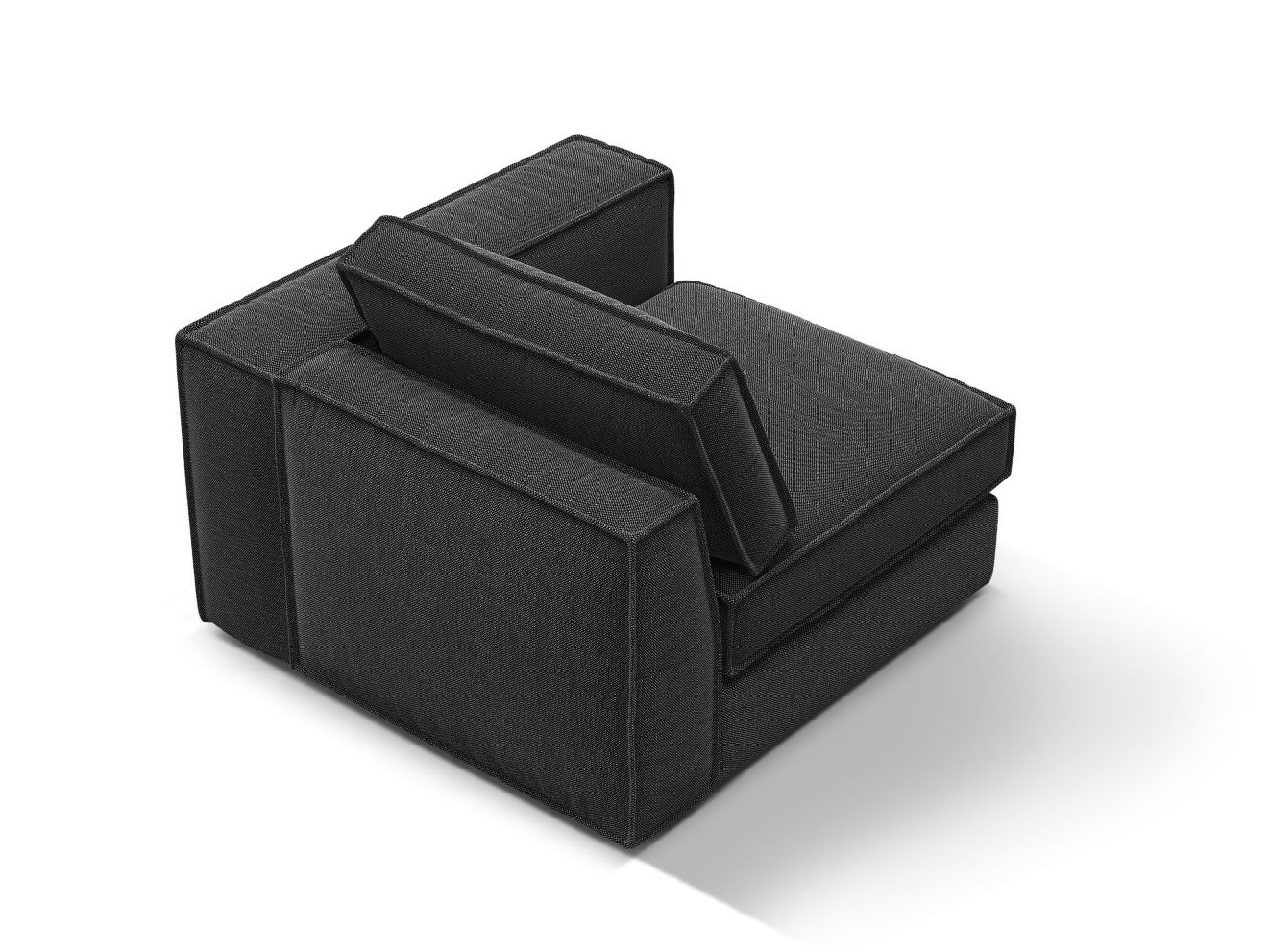 Modularni sedežni element Dalodei 102 (Babel Black)