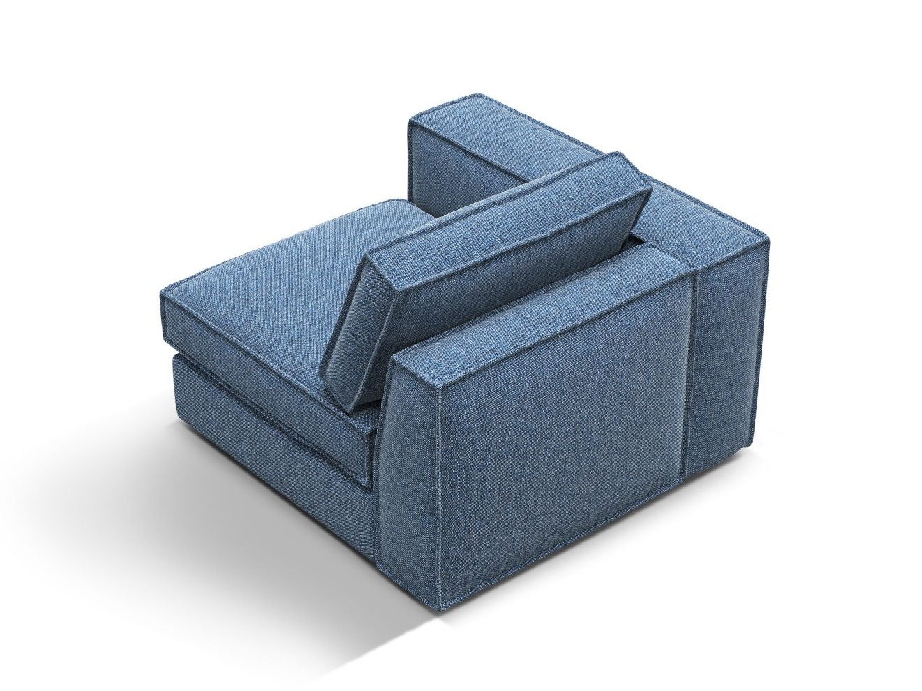 Modularni sedežni element Dalodei 102 (Babel Blue)