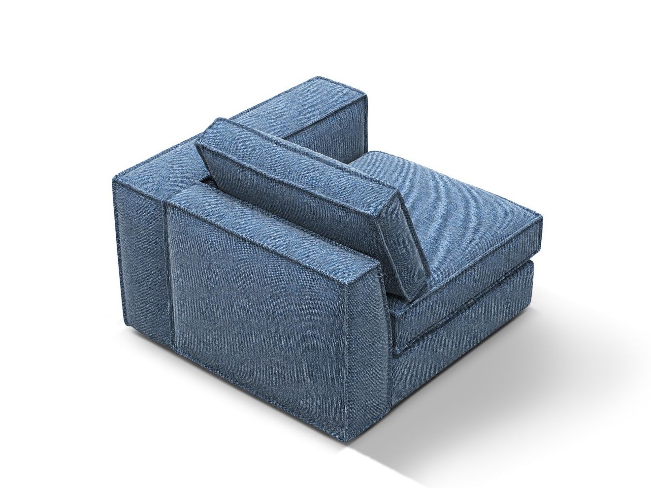 Modularni sedežni element Dalodei 102 (Babel Blue)