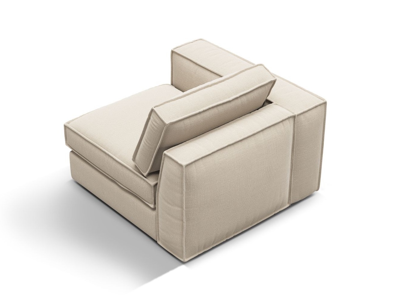 Modularni sedežni element Dalodei 102 (Babel Toffee)