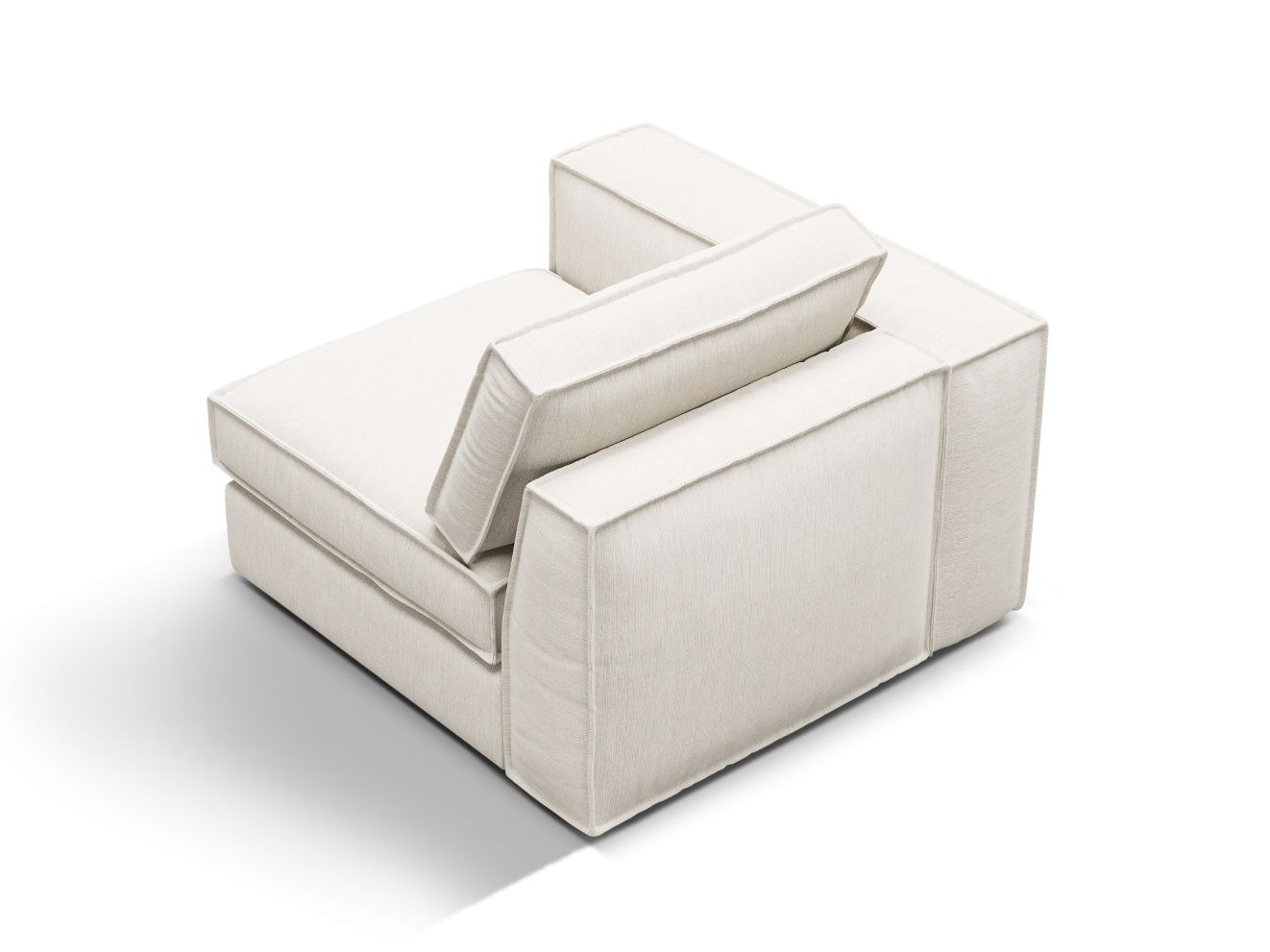 Modularni sedežni element Dalodei 102 (Babel White)