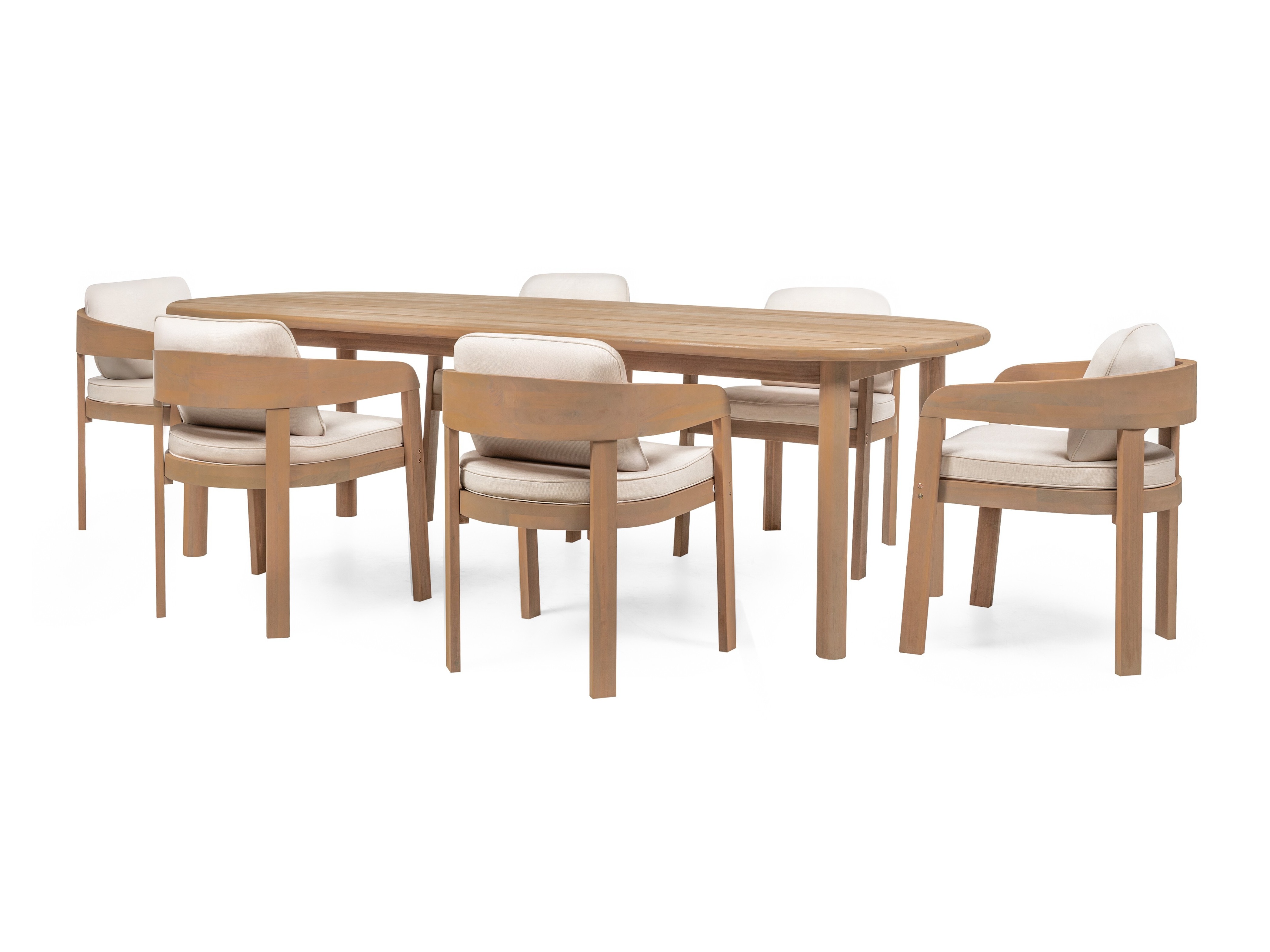 Komplet mize in stolov Burleson 702