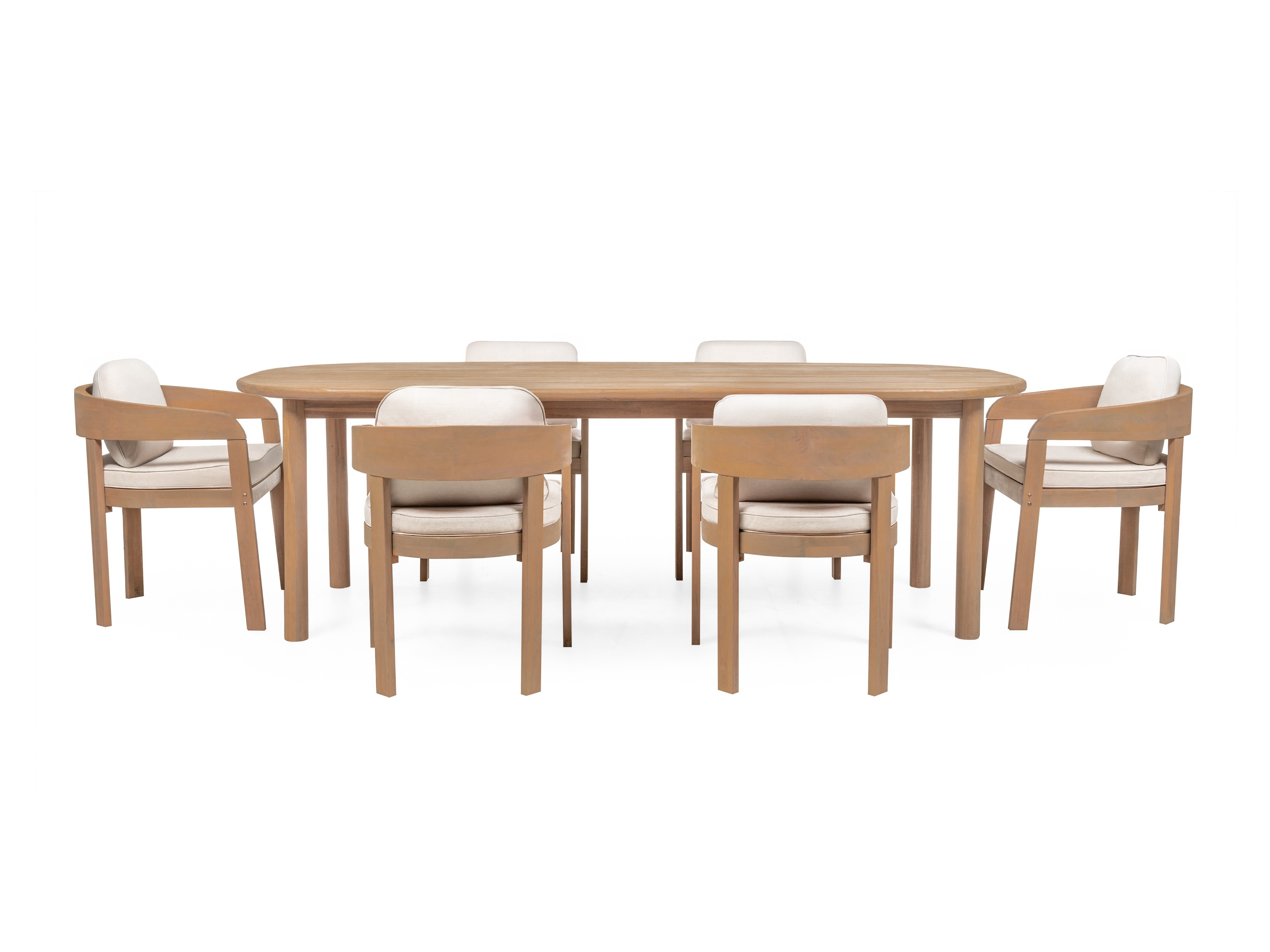 Komplet mize in stolov Burleson 702