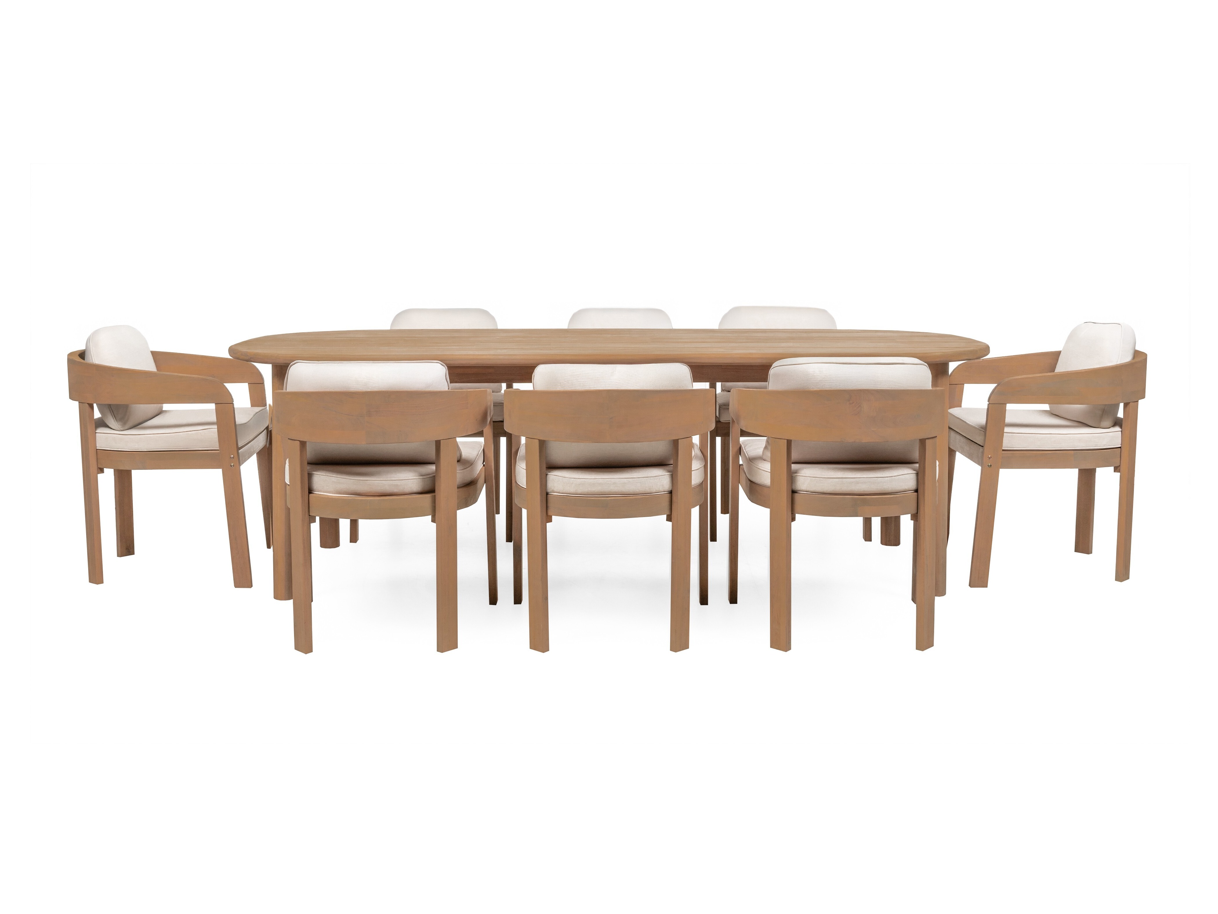 Komplet mize in stolov Burleson 703