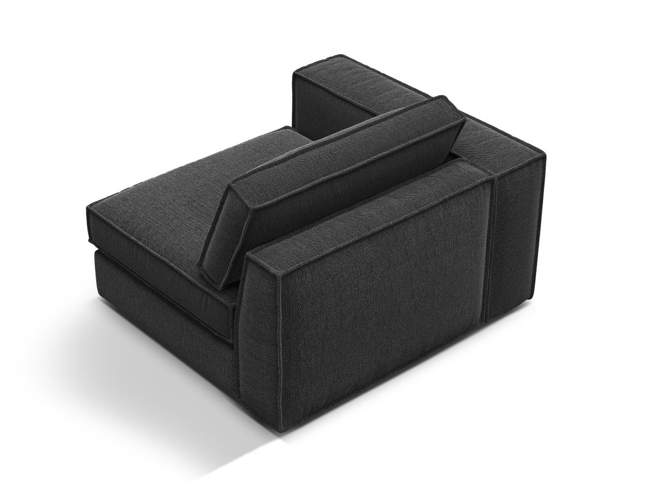 Modularni sedežni element Dalodei 103 (Babel Black)