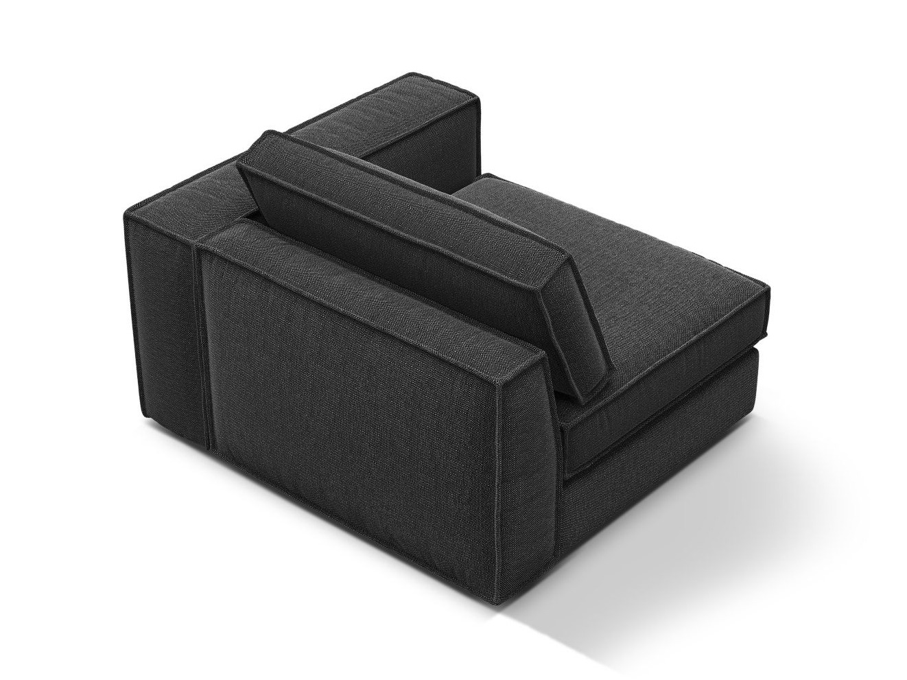 Modularni sedežni element Dalodei 103 (Babel Black)