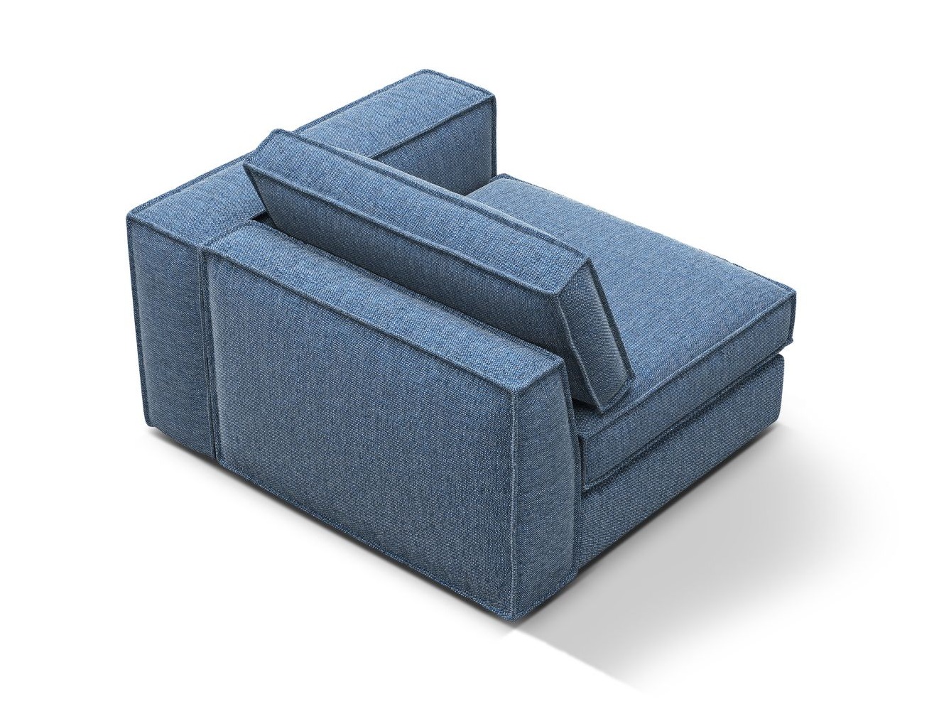 Modularni sedežni element Dalodei 103 (Babel Blue)
