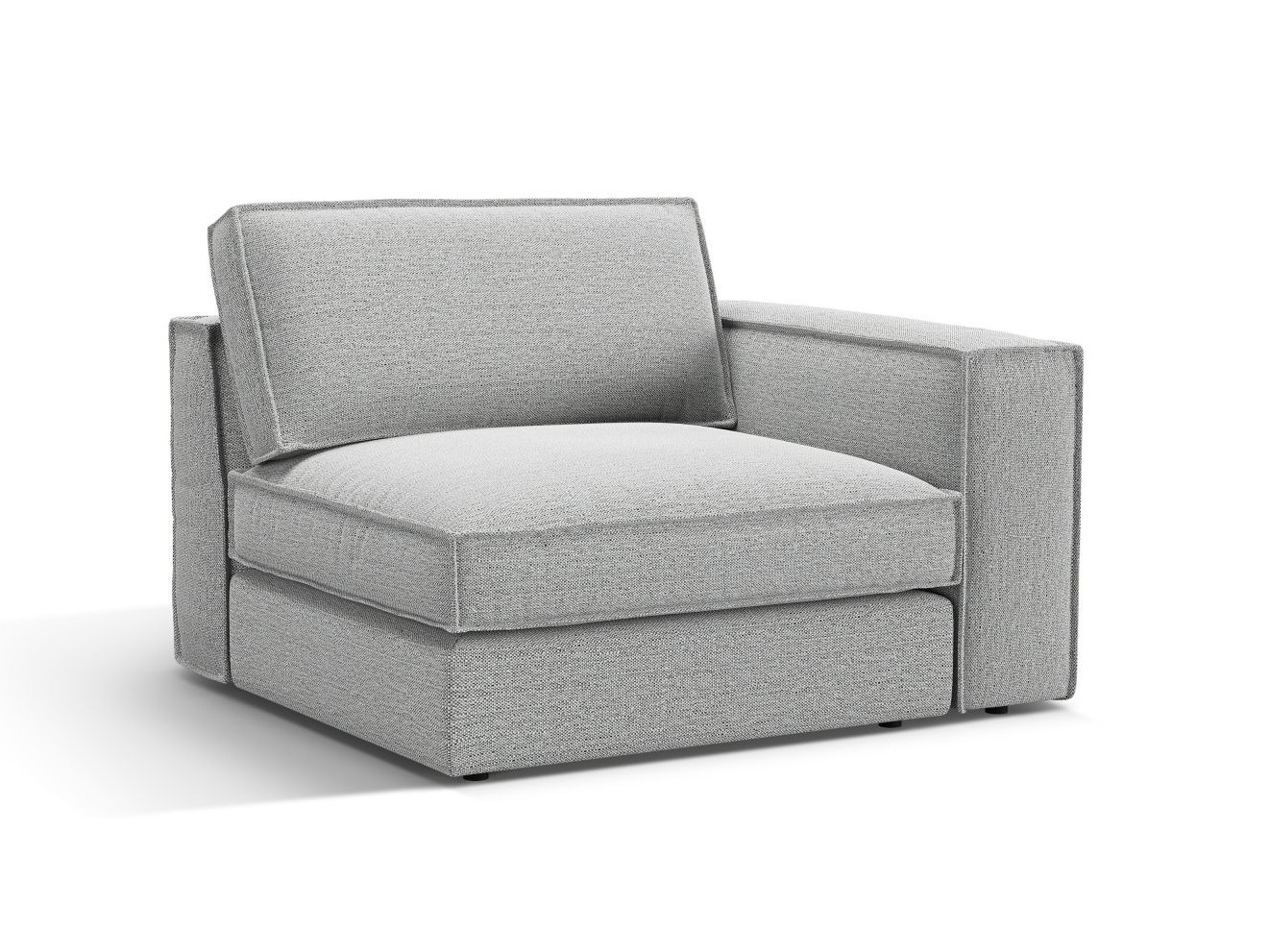 Modularni sedežni element Dalodei 103 (Babel Light grey)