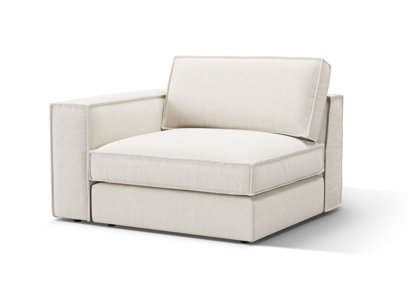 Modularni sedežni element Dalodei 103 (Babel White)