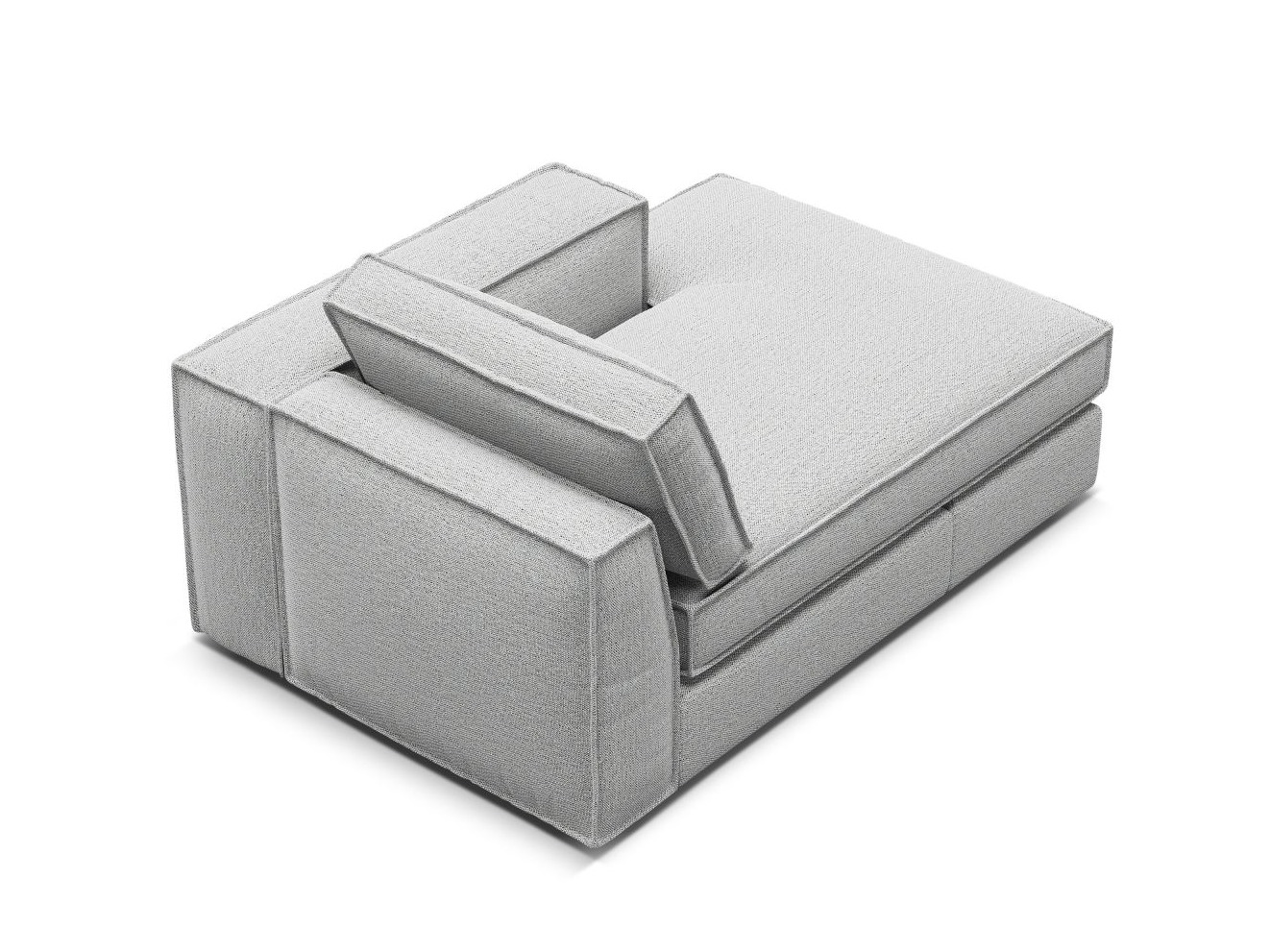 Modularni sedežni element Dalodei 104 (Babel Light grey)