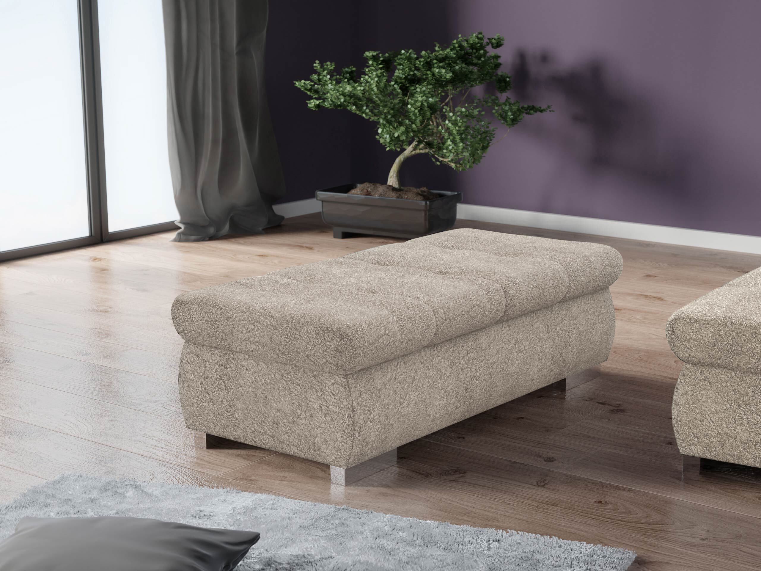 Klop z oblazinjenjem Comfivo Nitor I (Coral 50)
