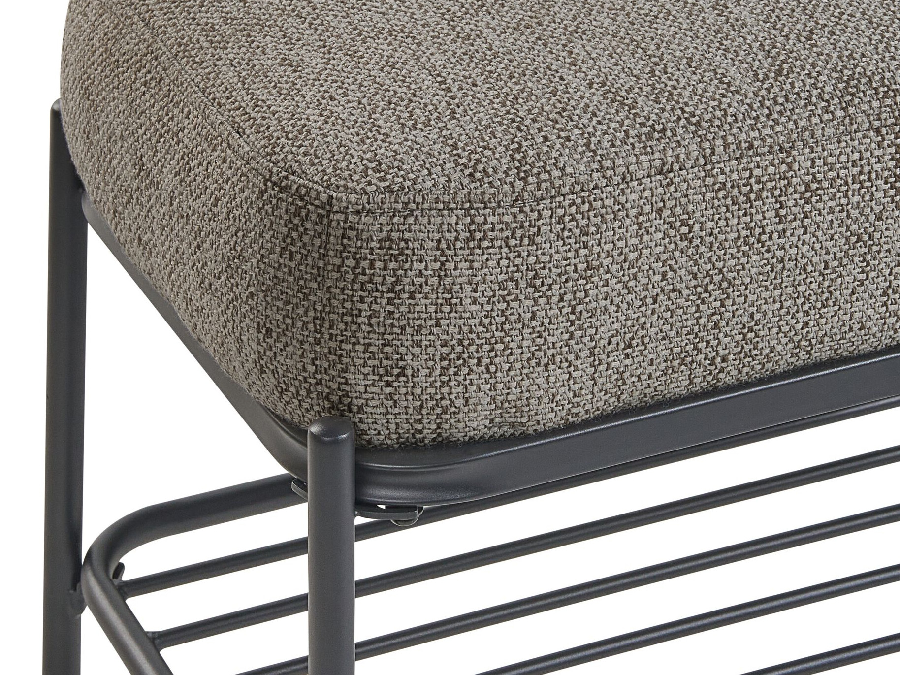 Klop z oblazinjenjem Berwyn 3278 (Črna)