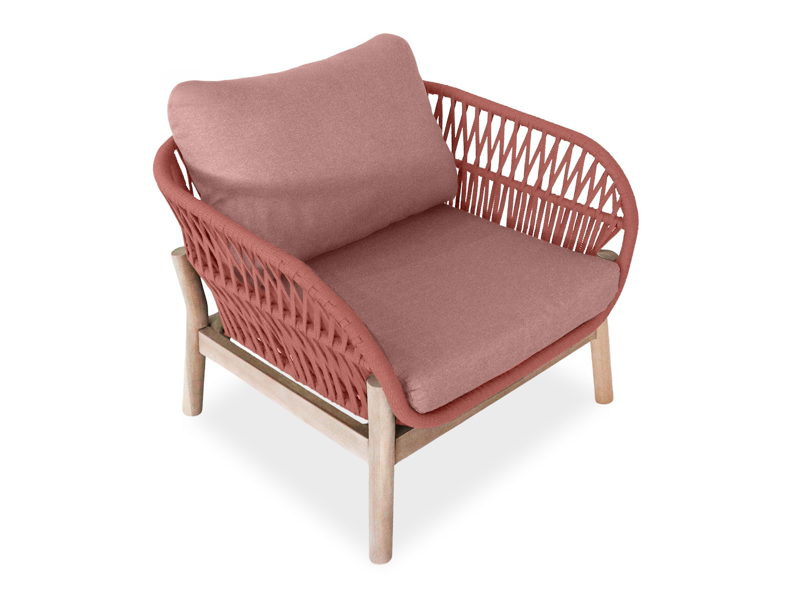 Komplet vrtnega pohištva Burleson 712 (Rdeča)