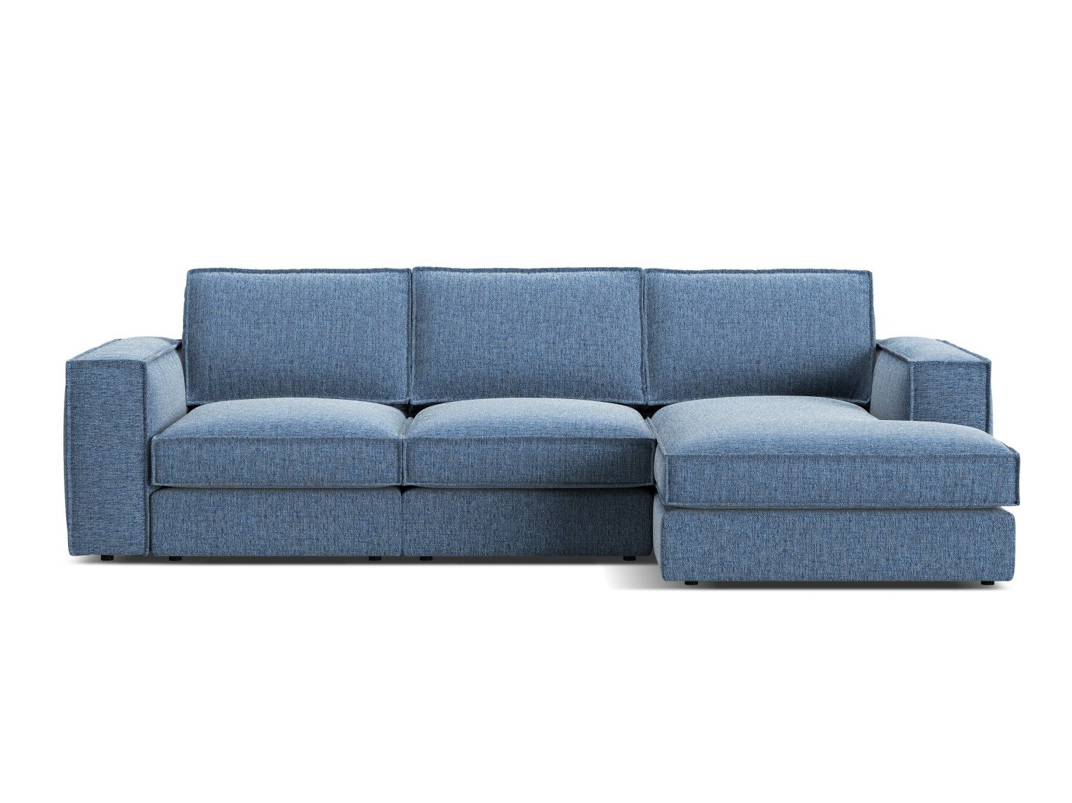 Modularna kotna sedežna garnitura Dalodei 110 (Babel Blue)