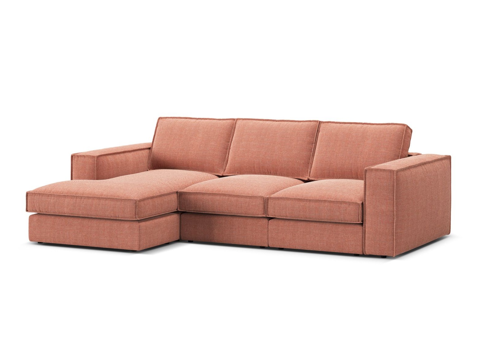 Modularna kotna sedežna garnitura Dalodei 110 (Babel Red)