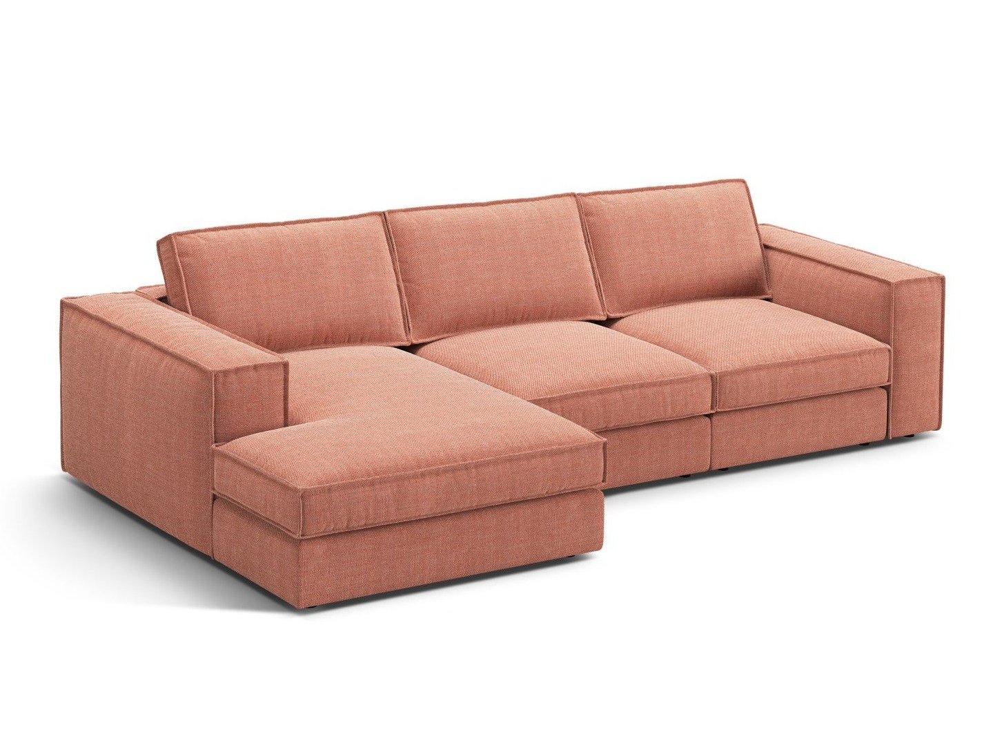 Modularna kotna sedežna garnitura Dalodei 110 (Babel Red)